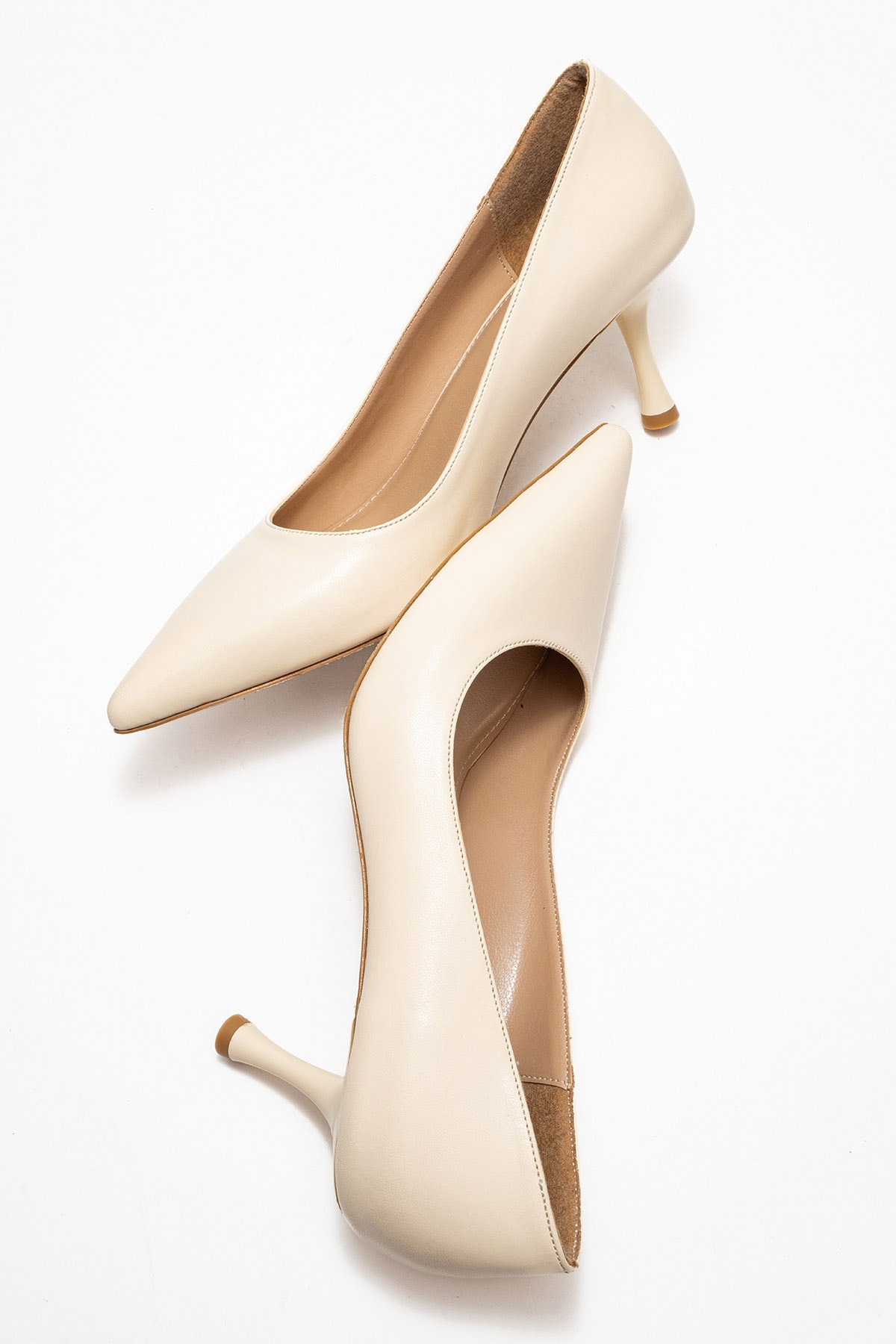 Annares Kadın Stiletto Bej