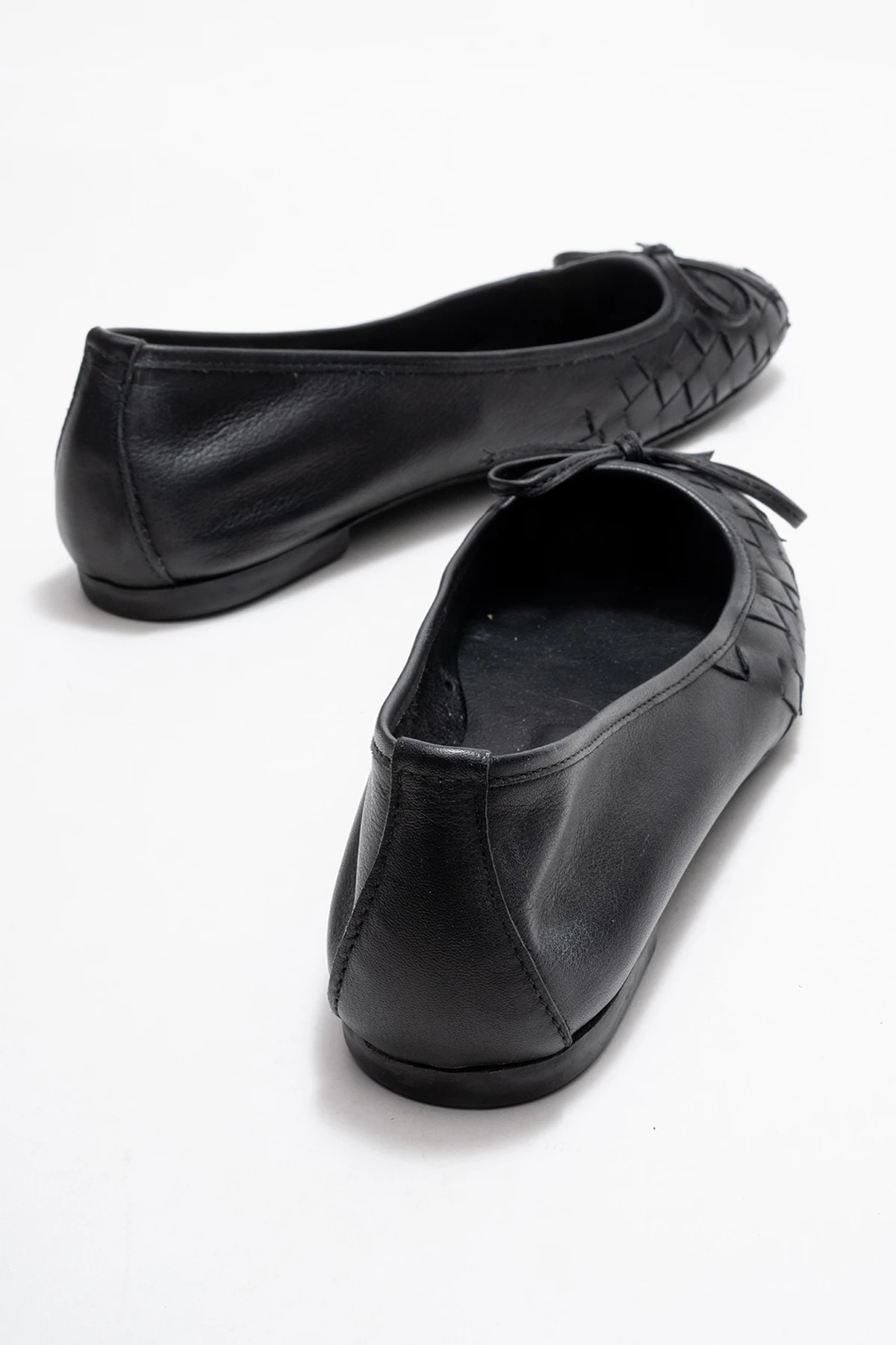 Perry Kadın Deri Babet Siyah