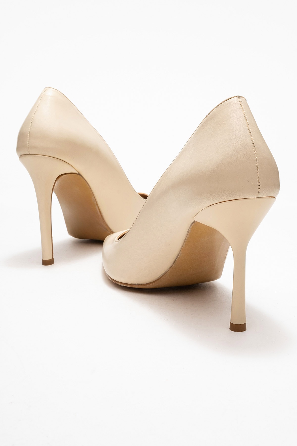 Bolinya Kadın Stiletto Bej