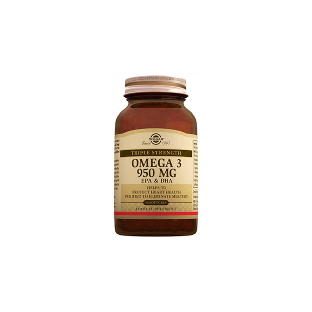 SOLGAR Omega-3 950 mg 50 Kapsül Fiyatı, Yorumları, Satın Al