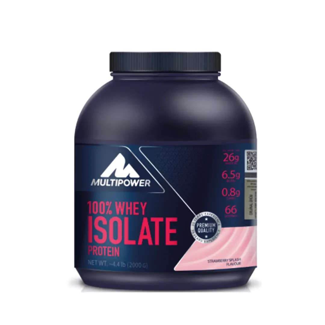 MULTIPOWER 100% Whey Isolate Protein - Strawberry 2000 gr Price ...
