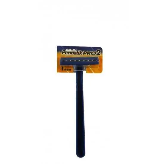 Permatik GİLLETTE Permatik Pro-2 Kullan At Tıraş Bıçağı Tekli – Çift Bıçaklı ...