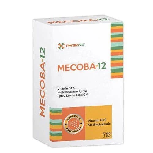 Mecoba Injection ARE PHARMA Mecoba B12 Vitamin B12 Metilkobalamin Sprey 10 ml Satın Al ⭐ ...