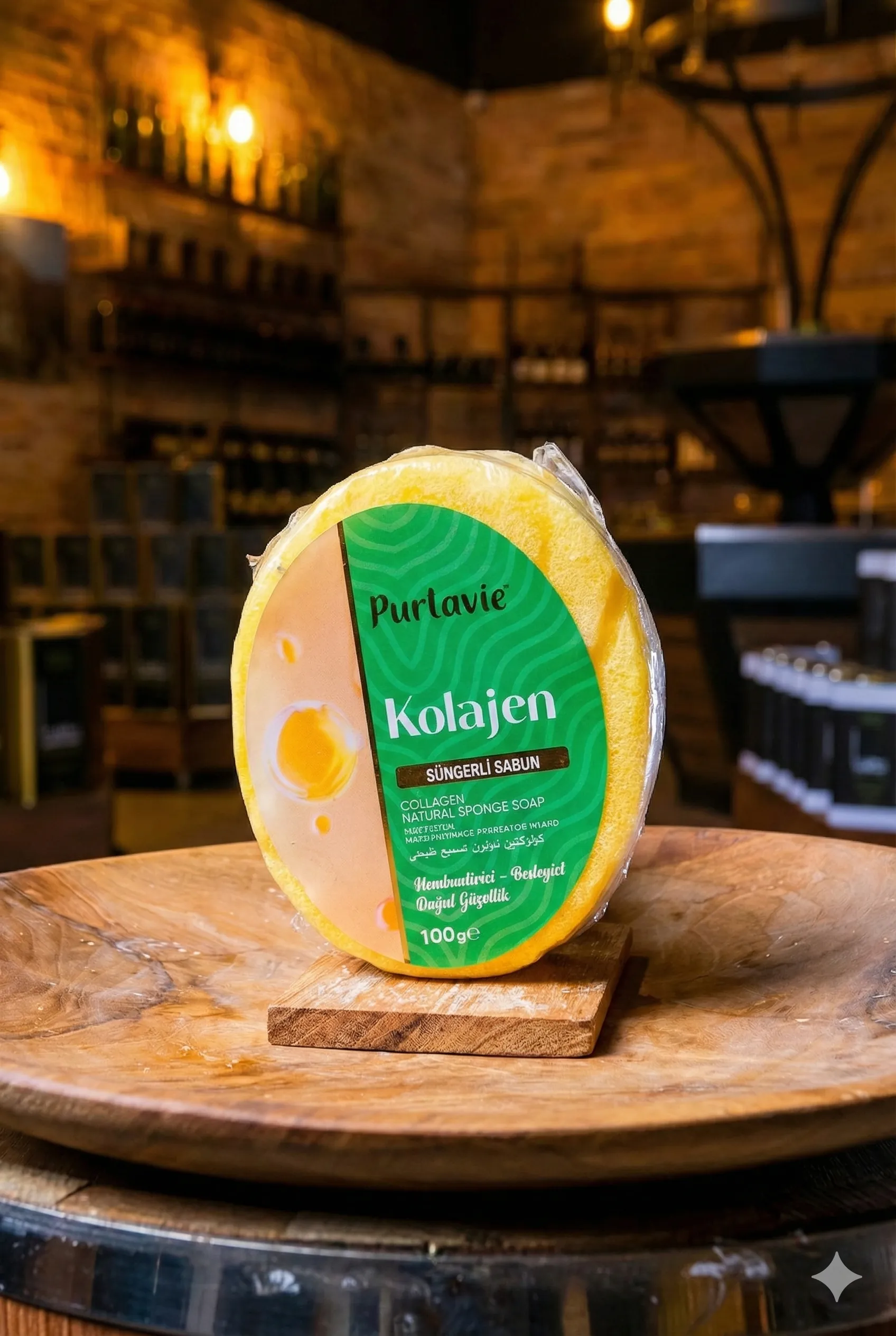 Kolajen Süngerli Sabun (100 Gr.)