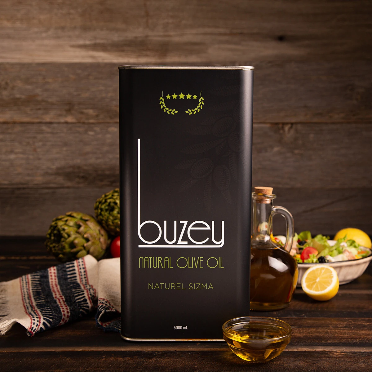 Naturel Sızma Olgun Hasat 5lt Teneke (2025-2026 Hasat Yılı)