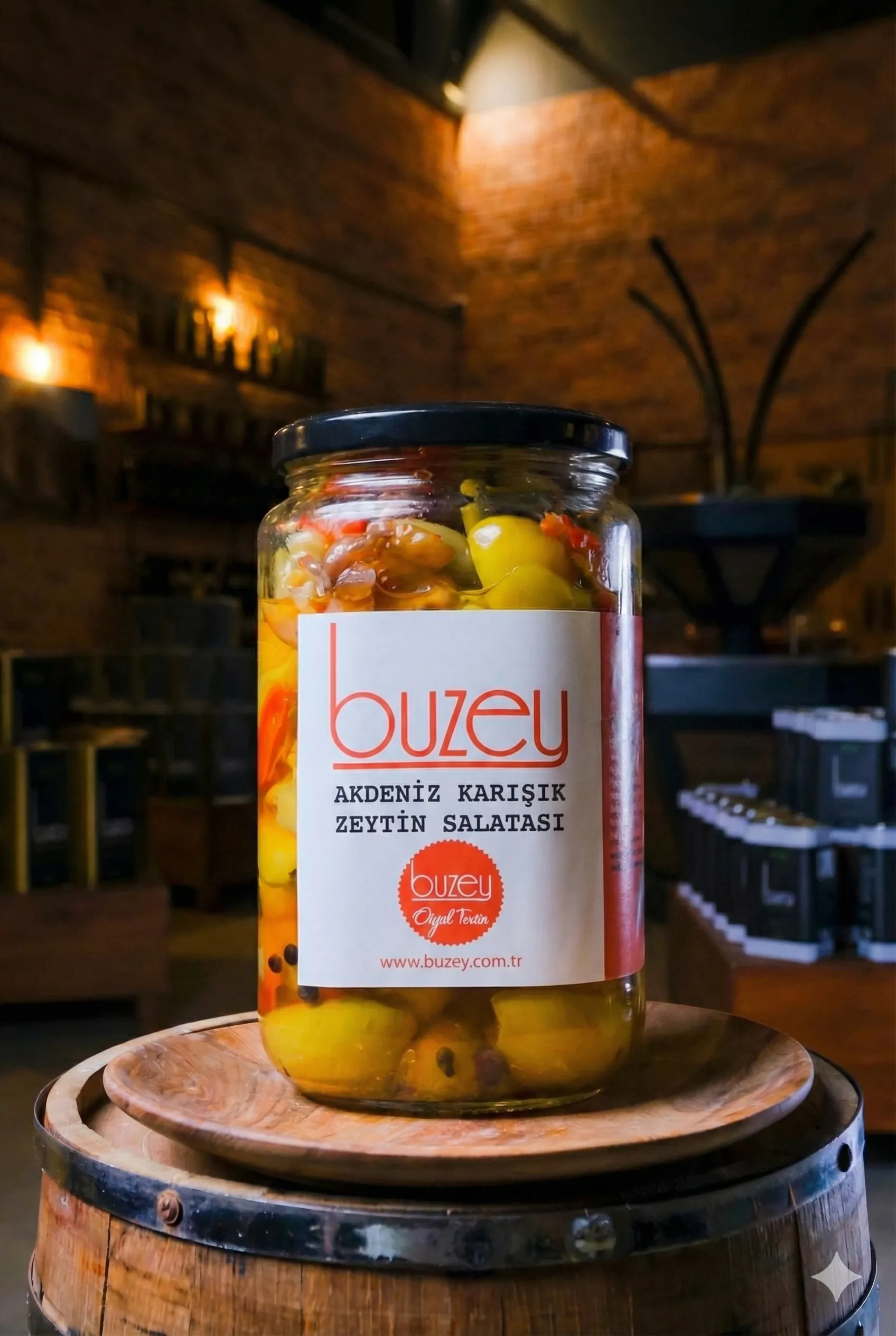 Akdeniz Karışık Zeytin Salatası (750 Gr.)