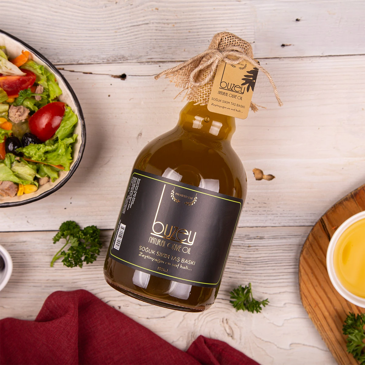 Soğuk Sıkım Taş Baskı Şişe 1lt