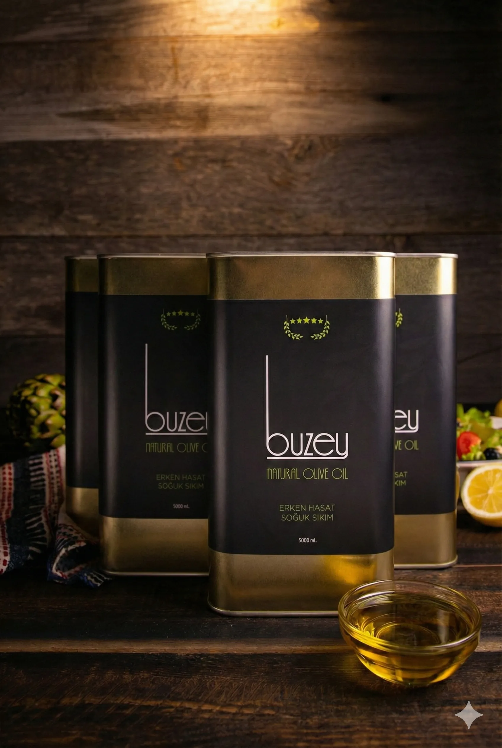 4 Adet Erken Hasat Zeytinyağ