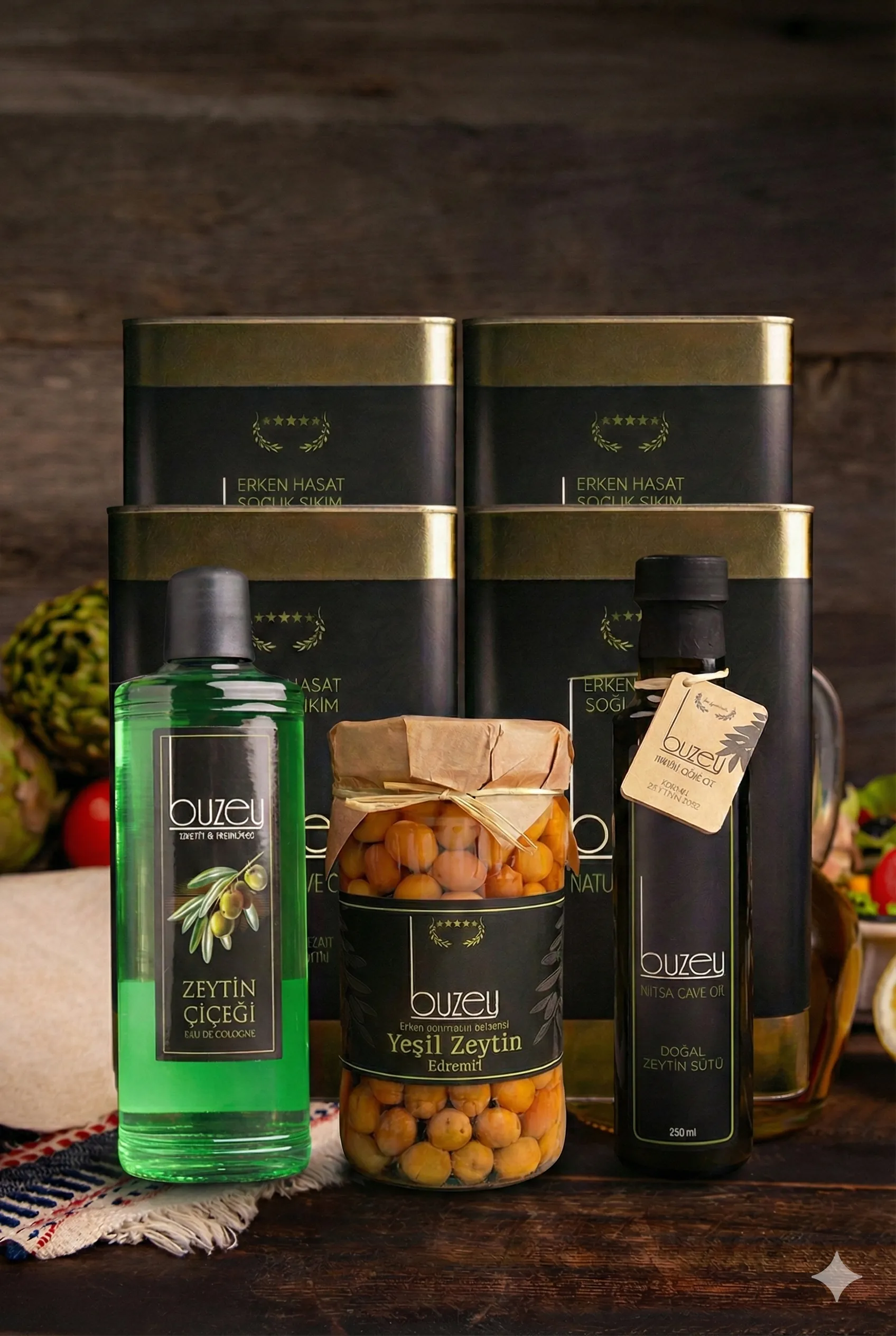 4 Adet Erken Hasat Zeytinyağ Kampanya Ürün