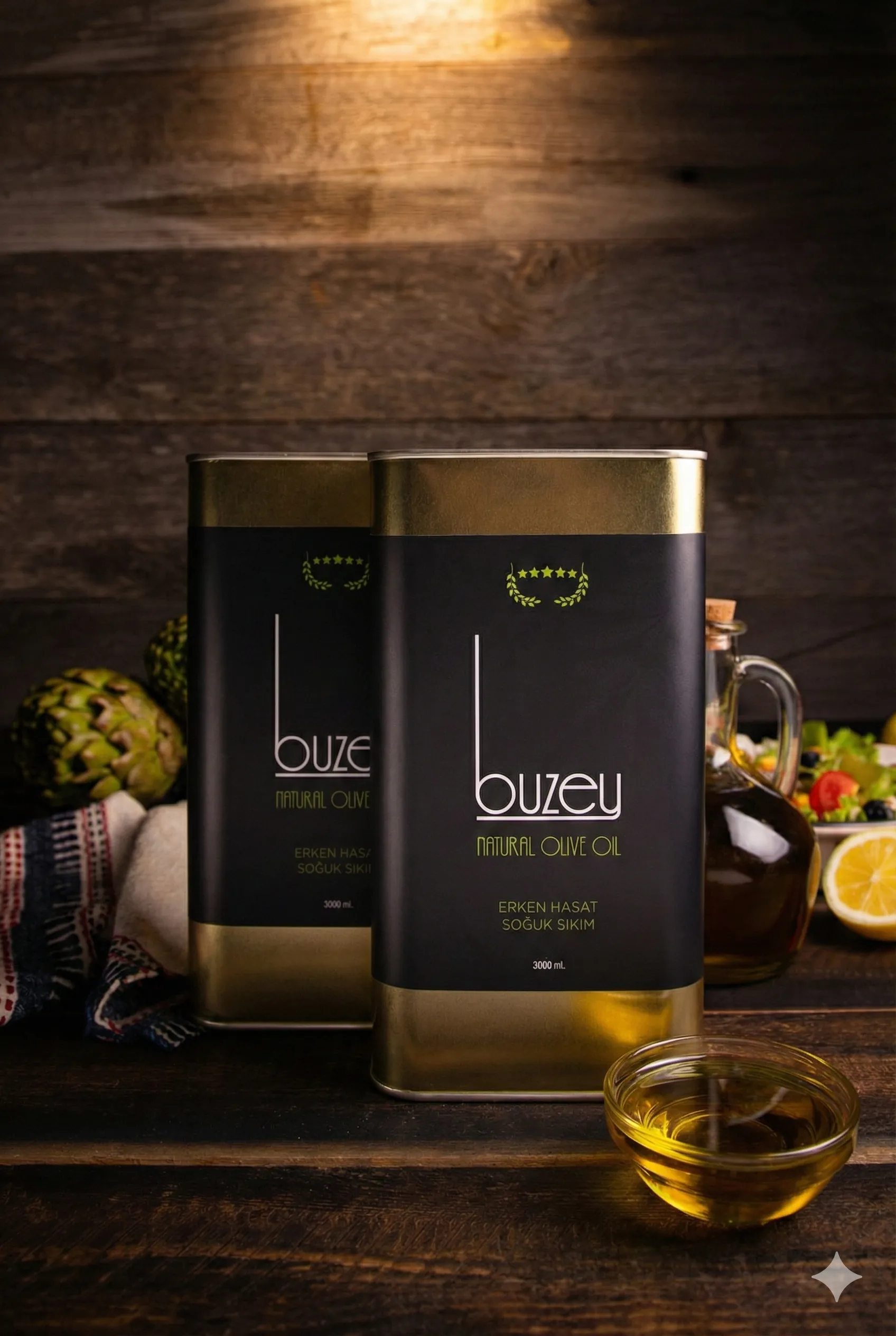 2 Adet Erken Hasat Zeytinyağ