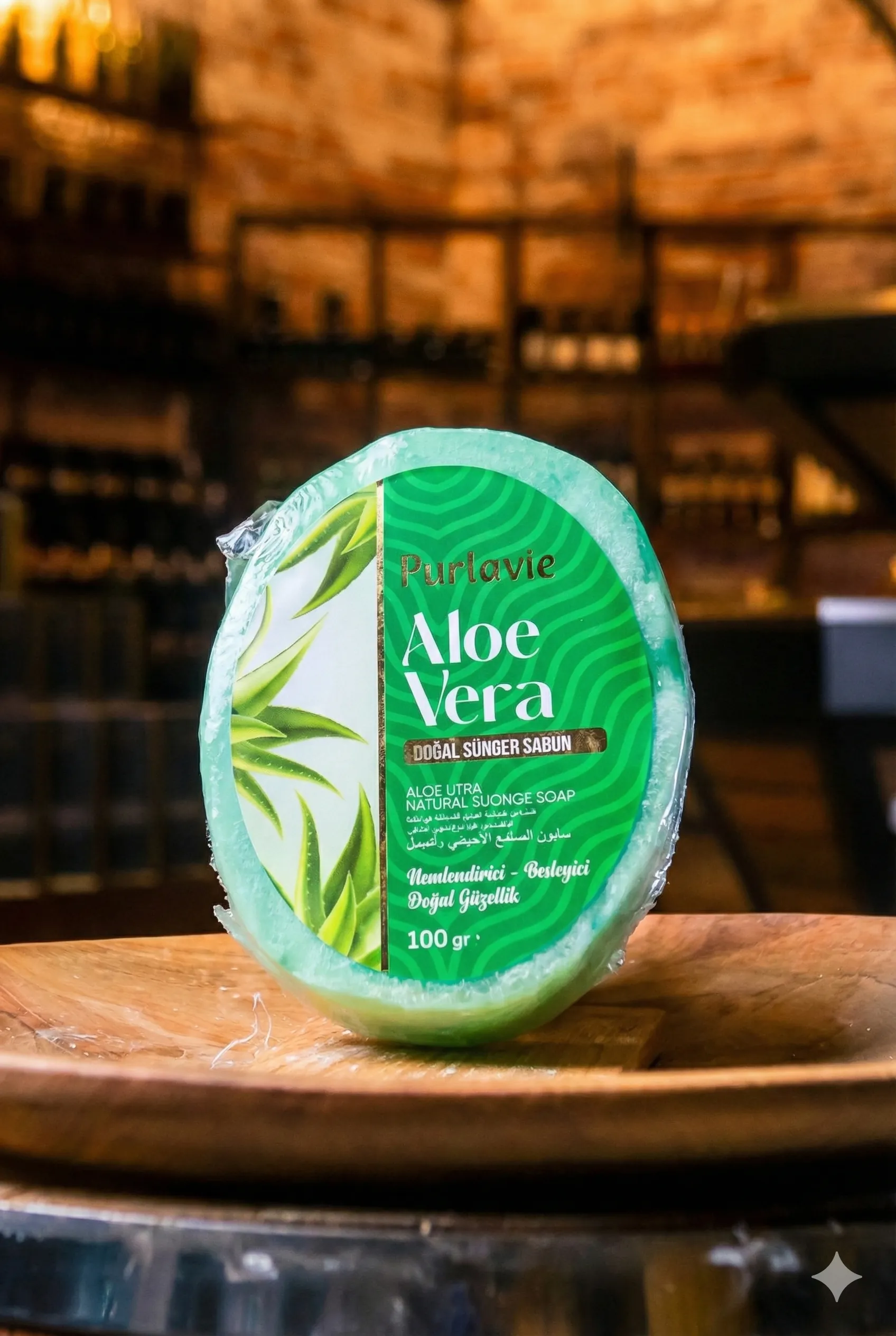 Aloe Vera Süngerli Sabun