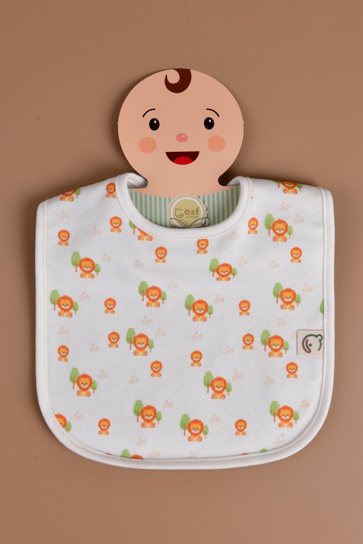 Sıvı Geçirmez  Mama Önlüğü - Aslan
