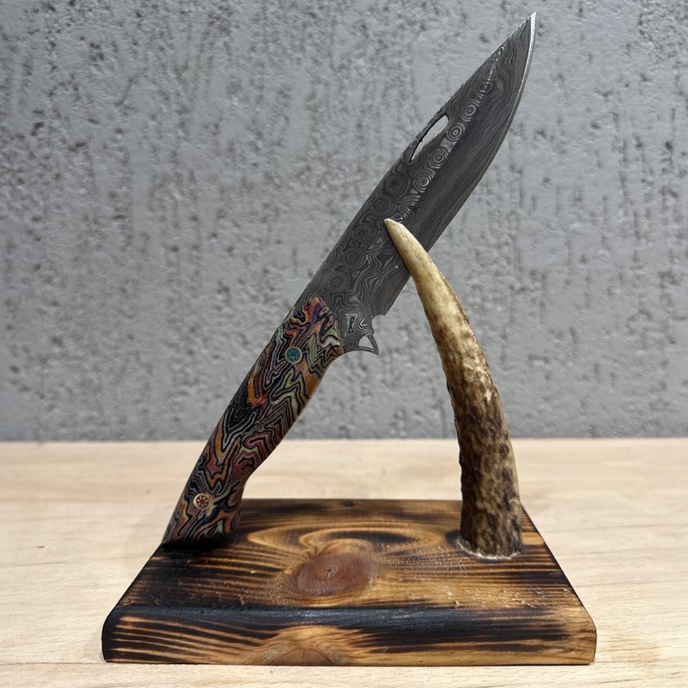 Damascus Kamp & Avcı Bıçağı 22.5 cm - G-Carta BABHNT1097