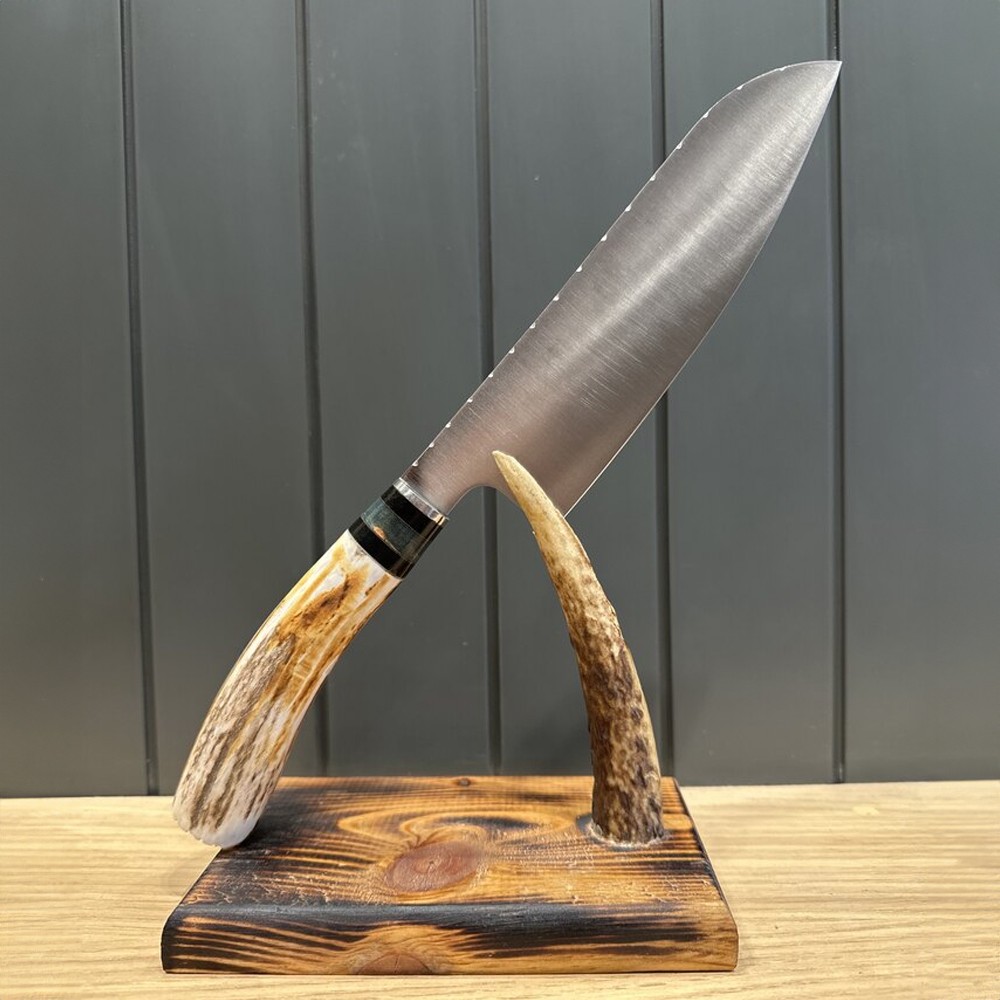 4116 Santoku Geyik Boynuzu Şef Bıçağı 30 cm