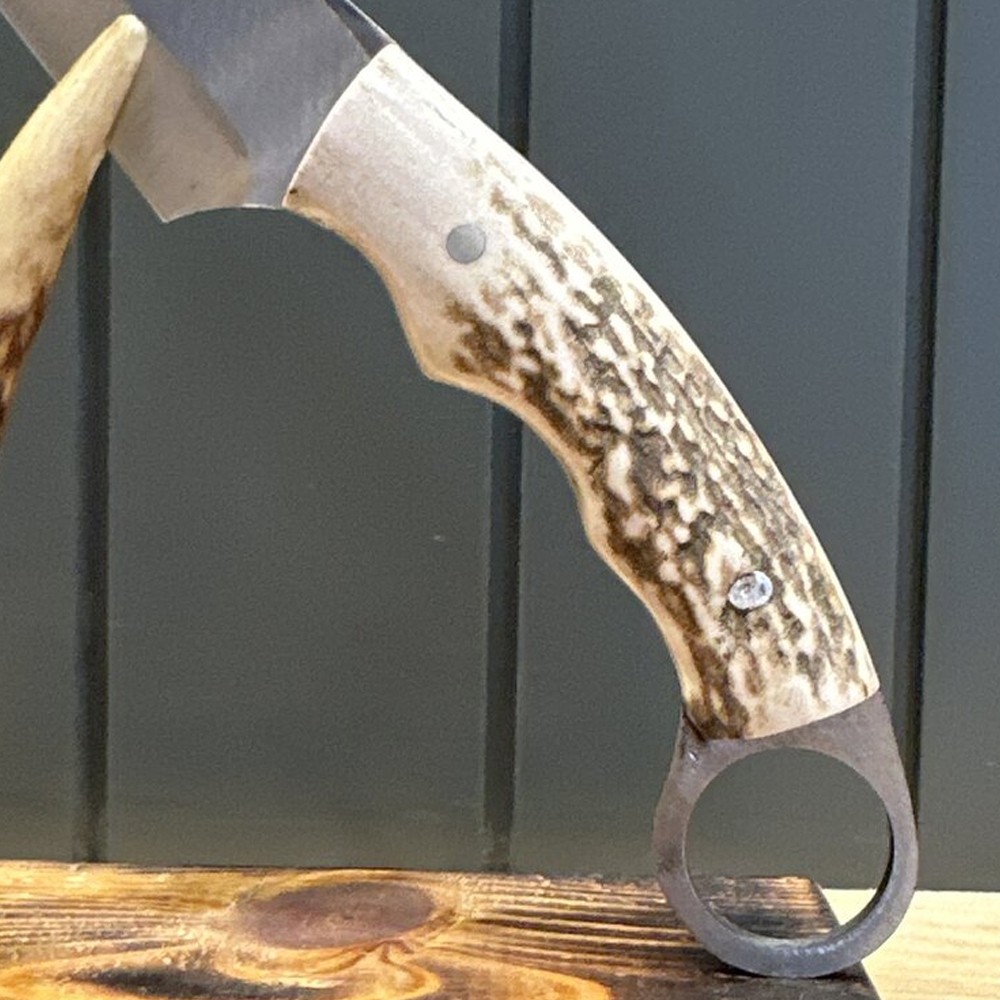 Geyik Boynuzu Kamp & Avcı Bıçağı 25 cm