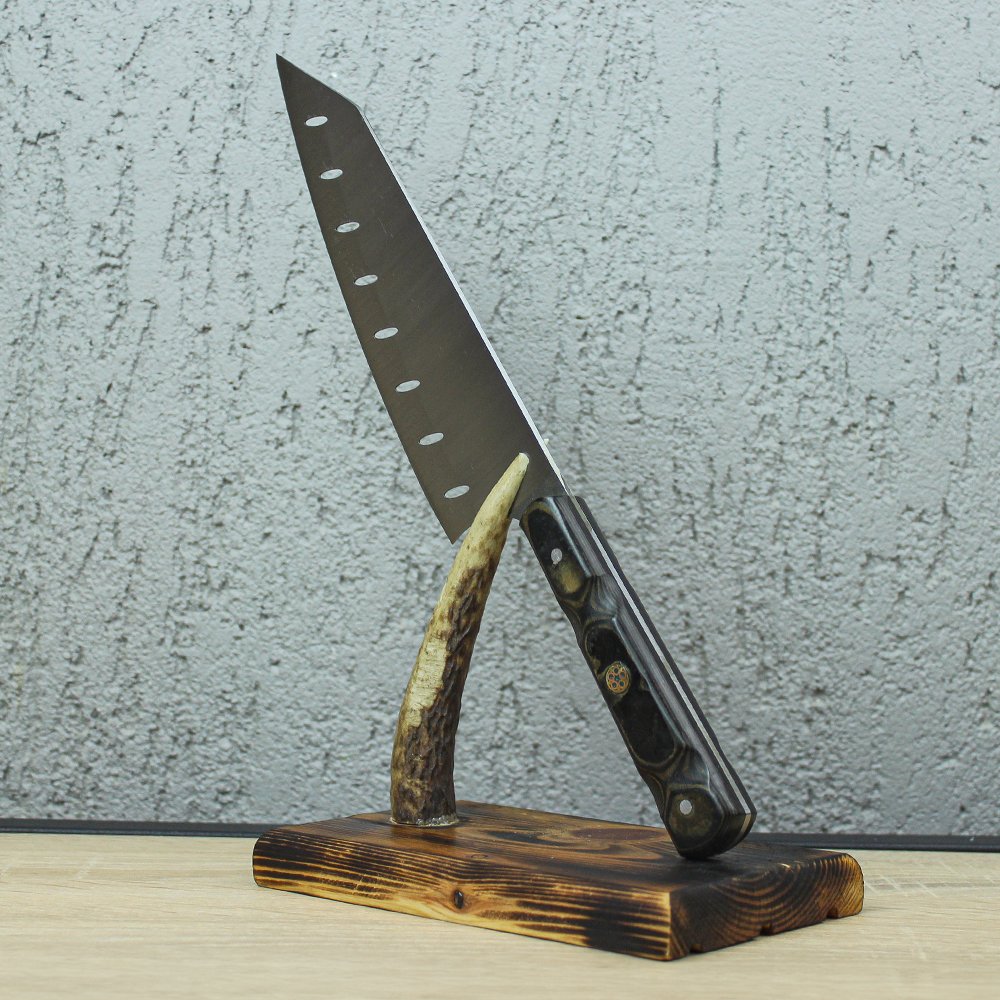 Delikli Kiritsuke Şef Bıçağı 31 cm