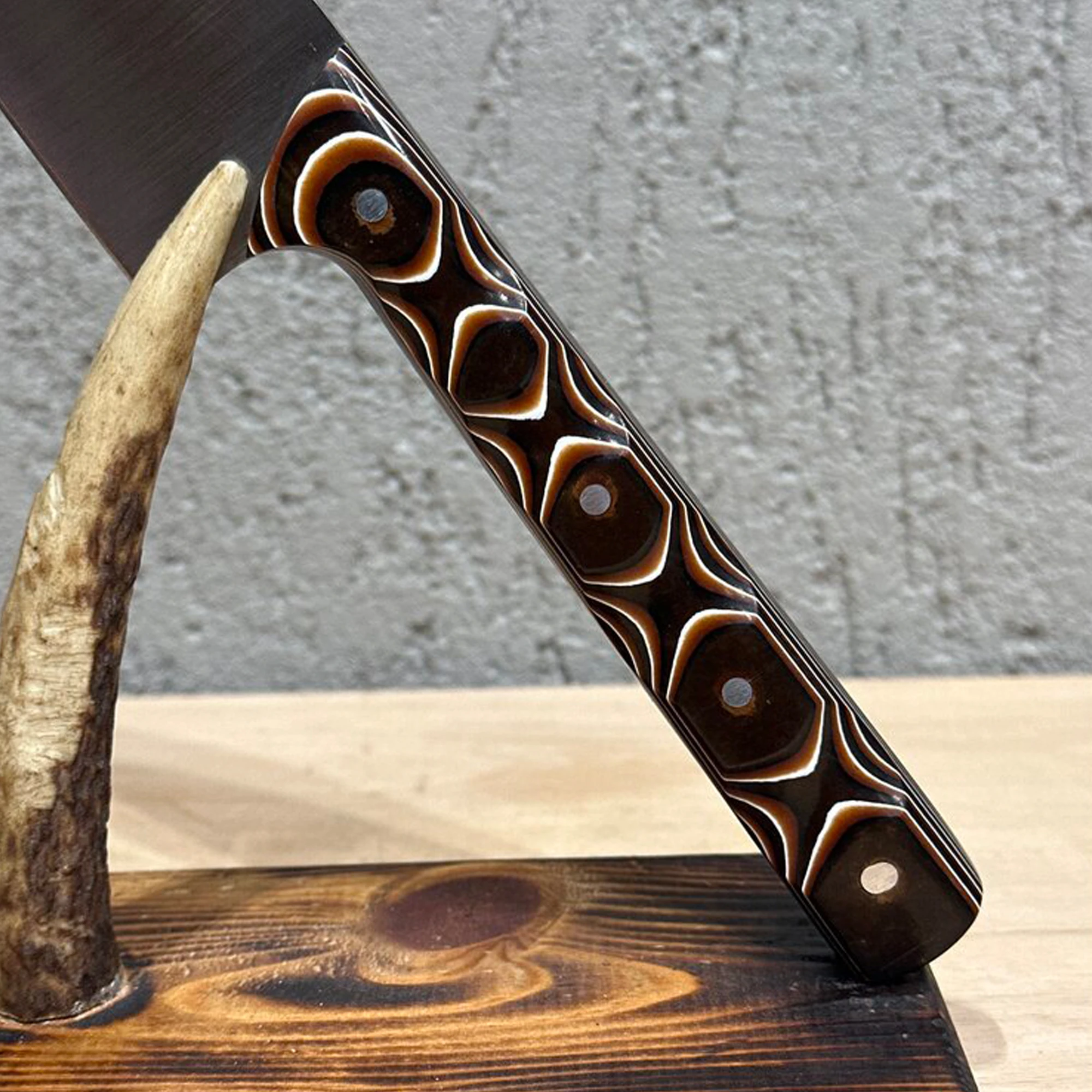 Santoku Şef Bıçağı Sivri Ağız 33 cm