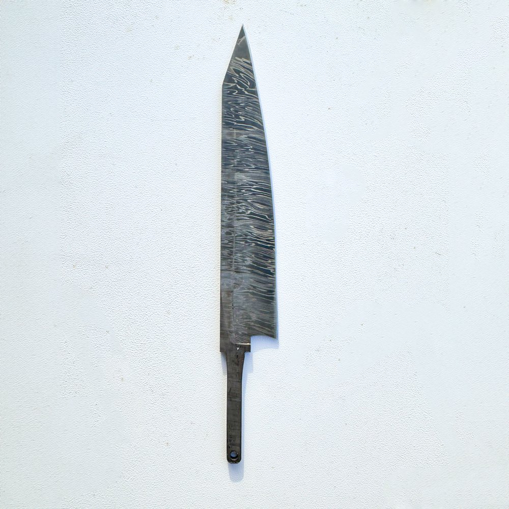 Damascus Çeliği Bıçak 22.5 cm