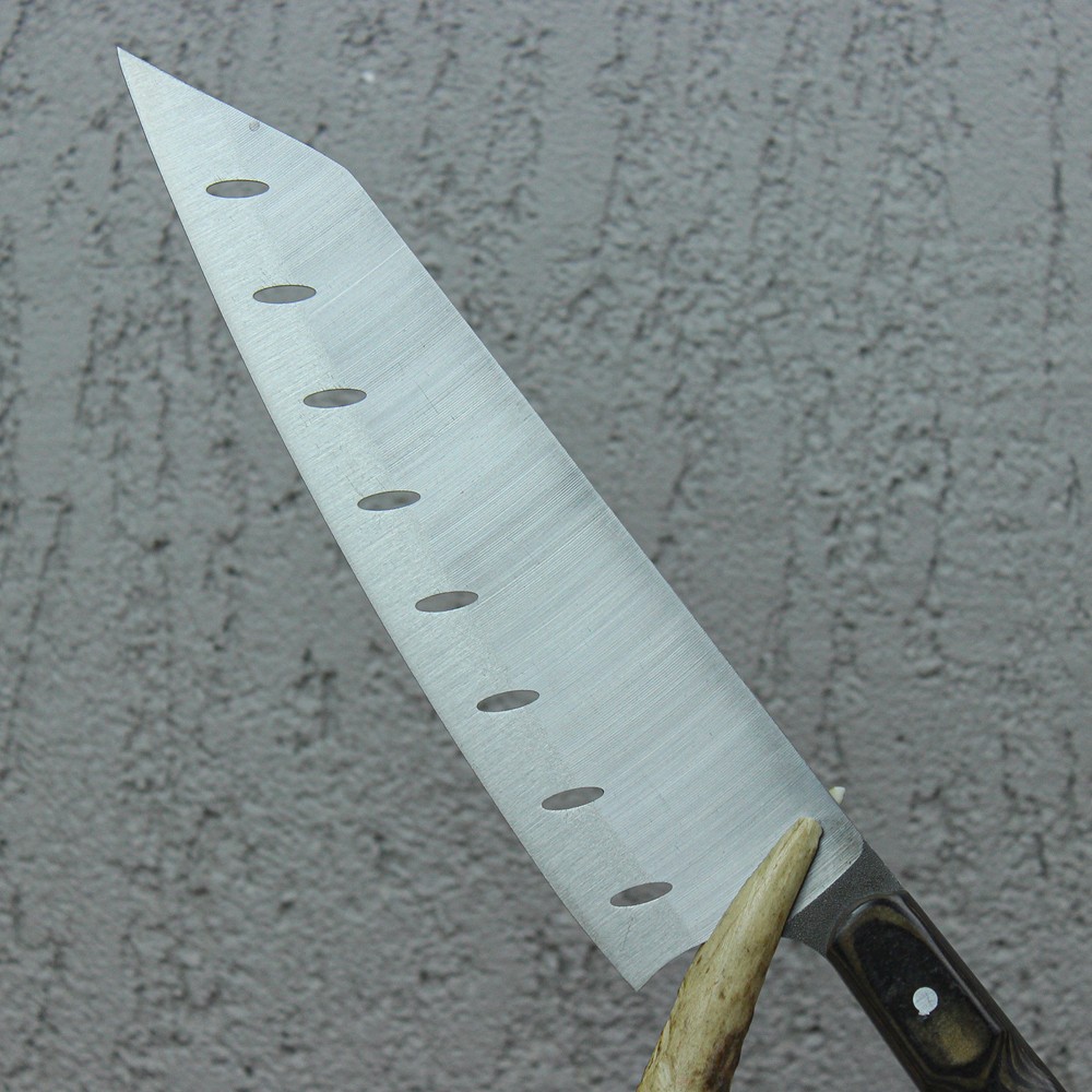 Delikli Kiritsuke Şef Bıçağı 31 cm