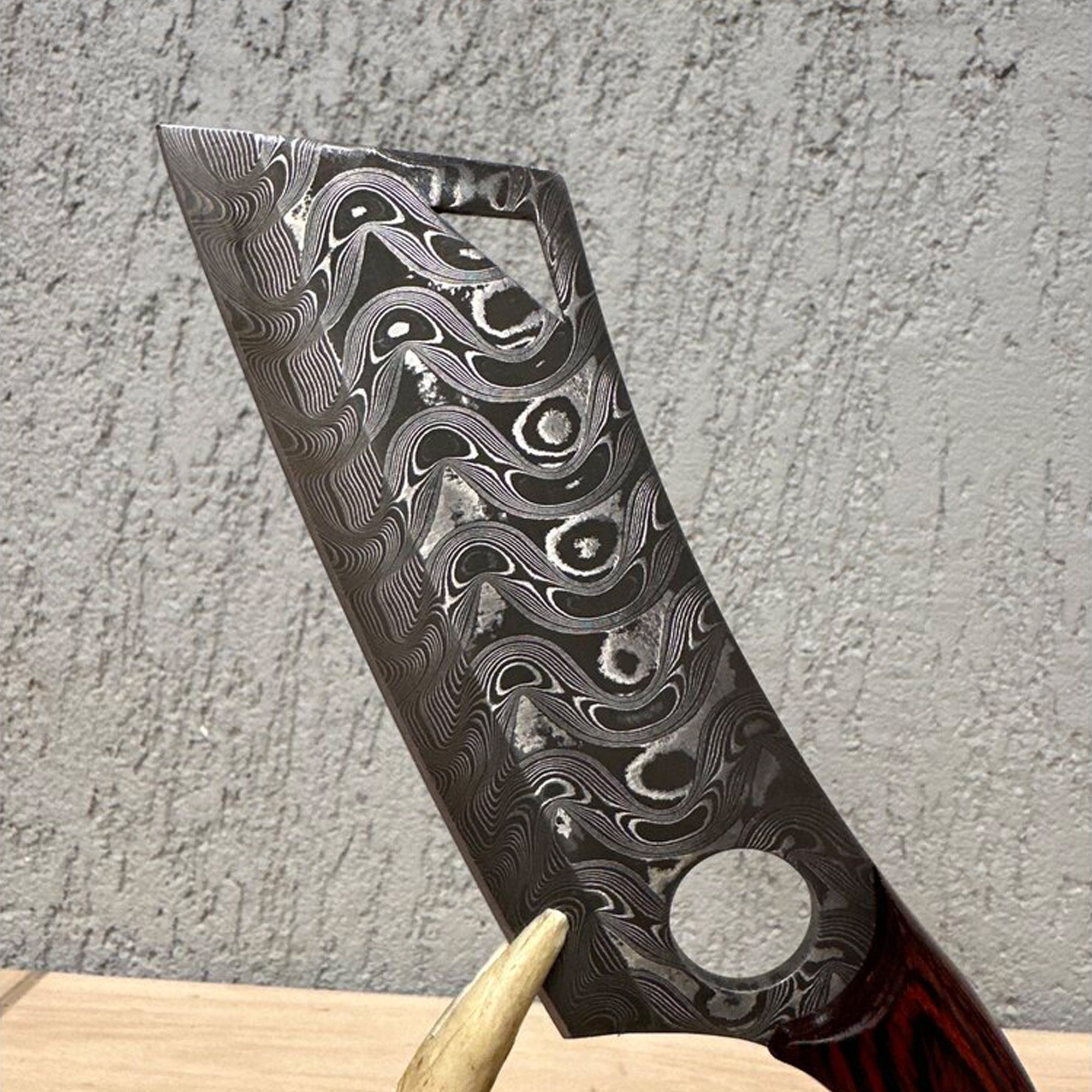 Damascus Almazan Şef & Avcı Bıçağı 27.5 cm