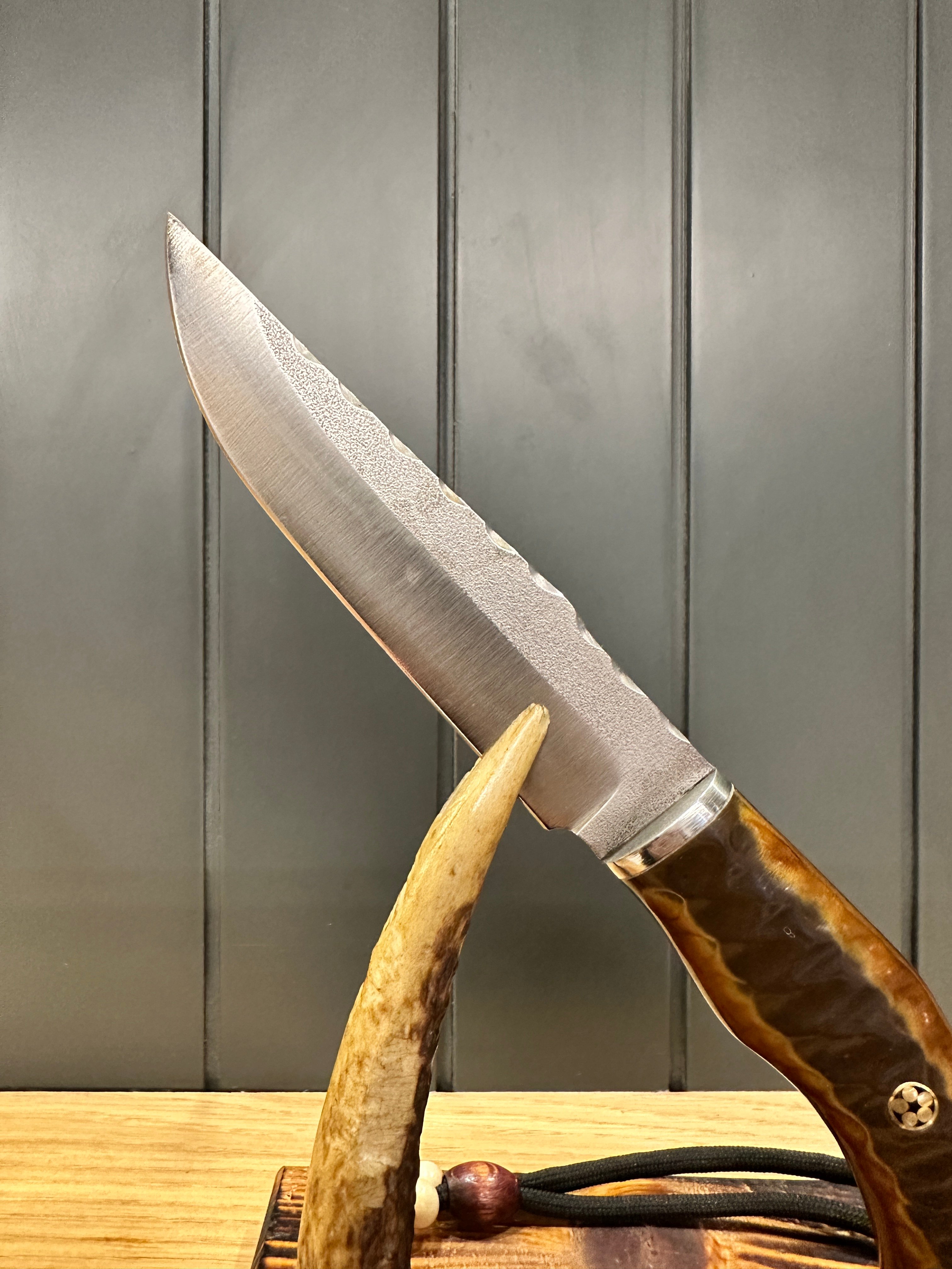 Bushcraft Dramer İşlemeli Avcı Bıçağı 27 cm