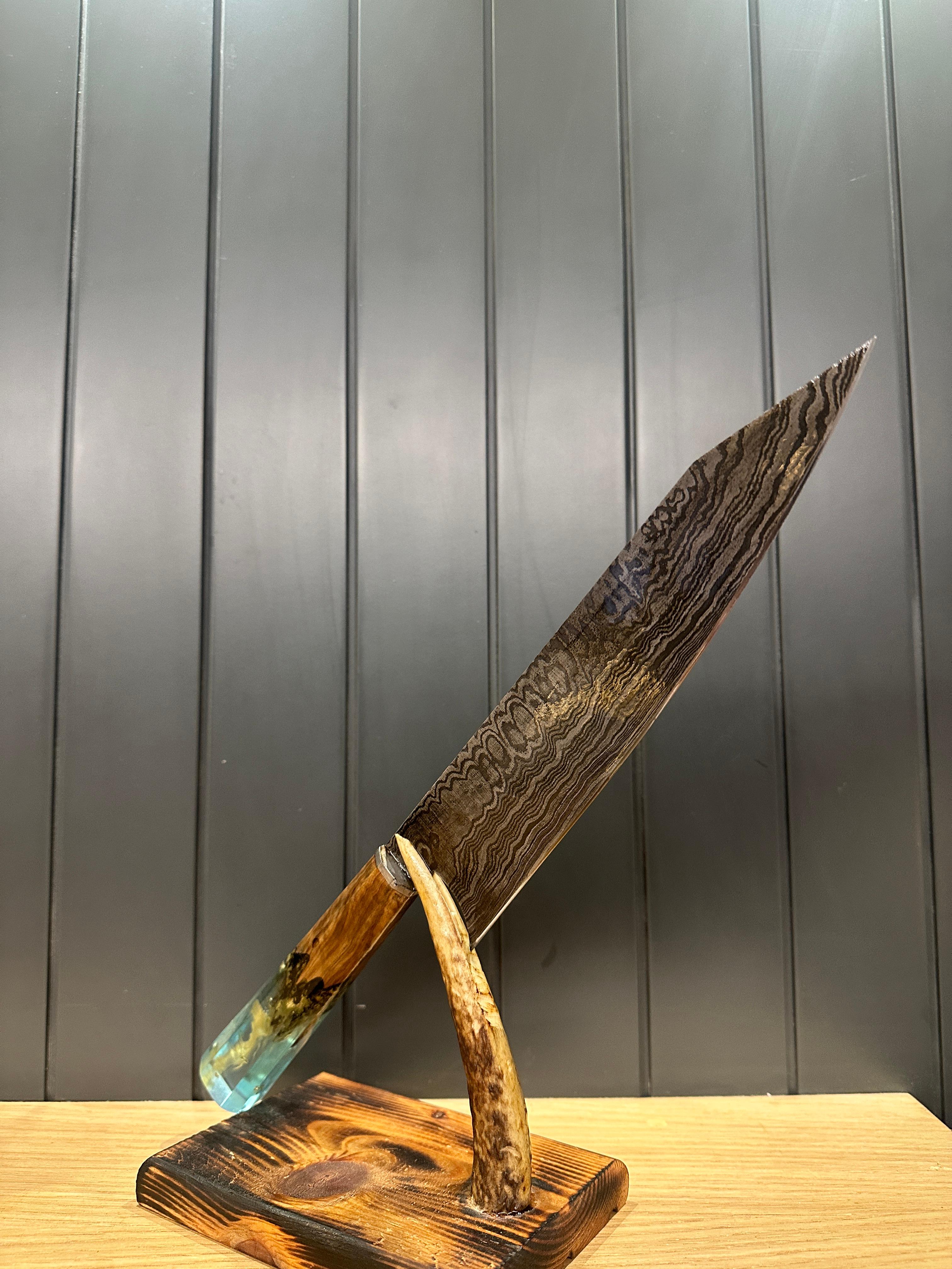 Damascus Kiritsuke Chef