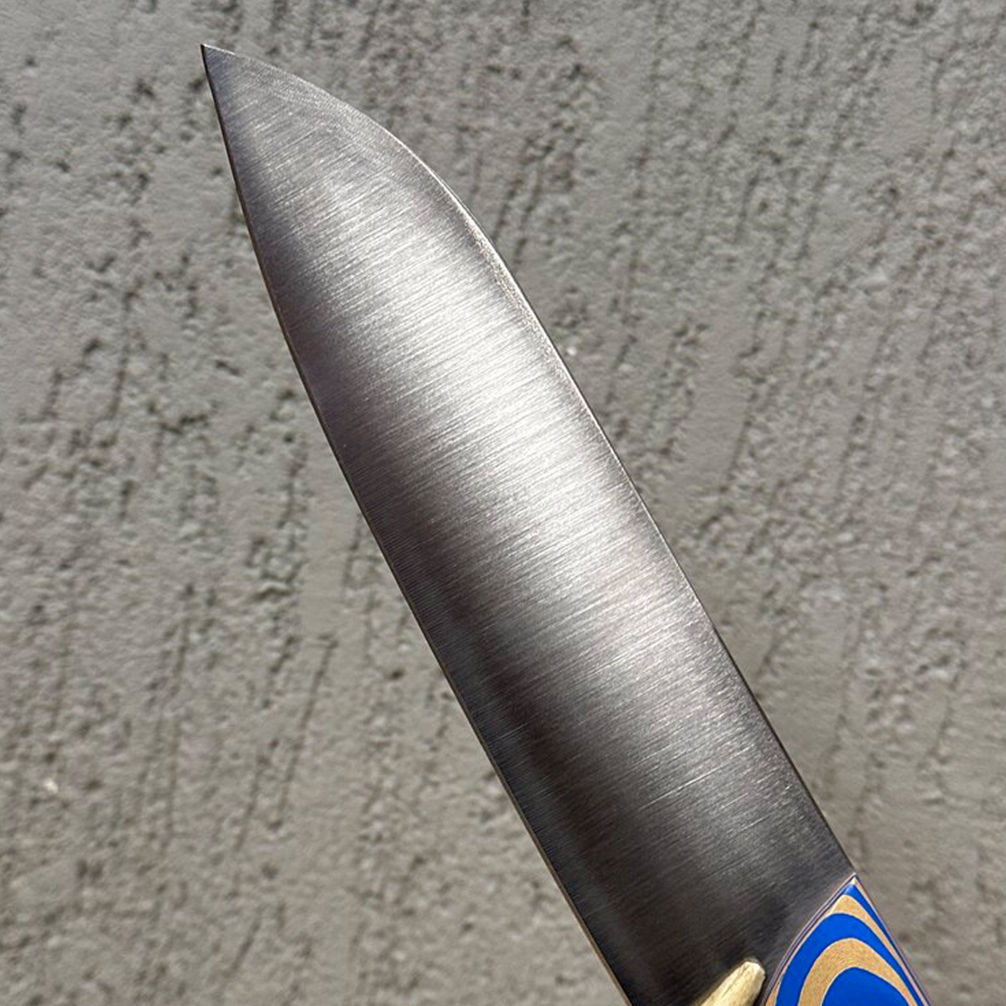 Santoku Bıçağı 32.5 cm Mavi