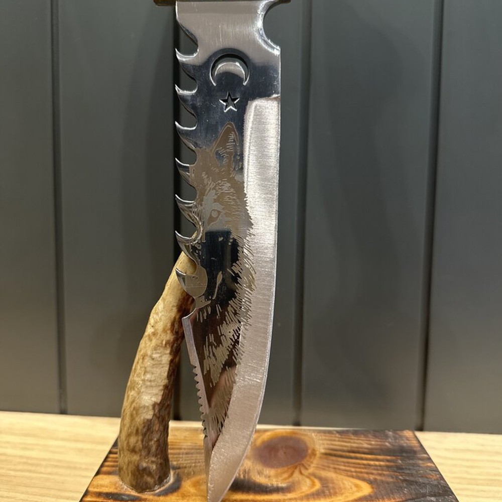 Ayyıldız Kurt Kabza Avcı Bıçağı 34.5 cm