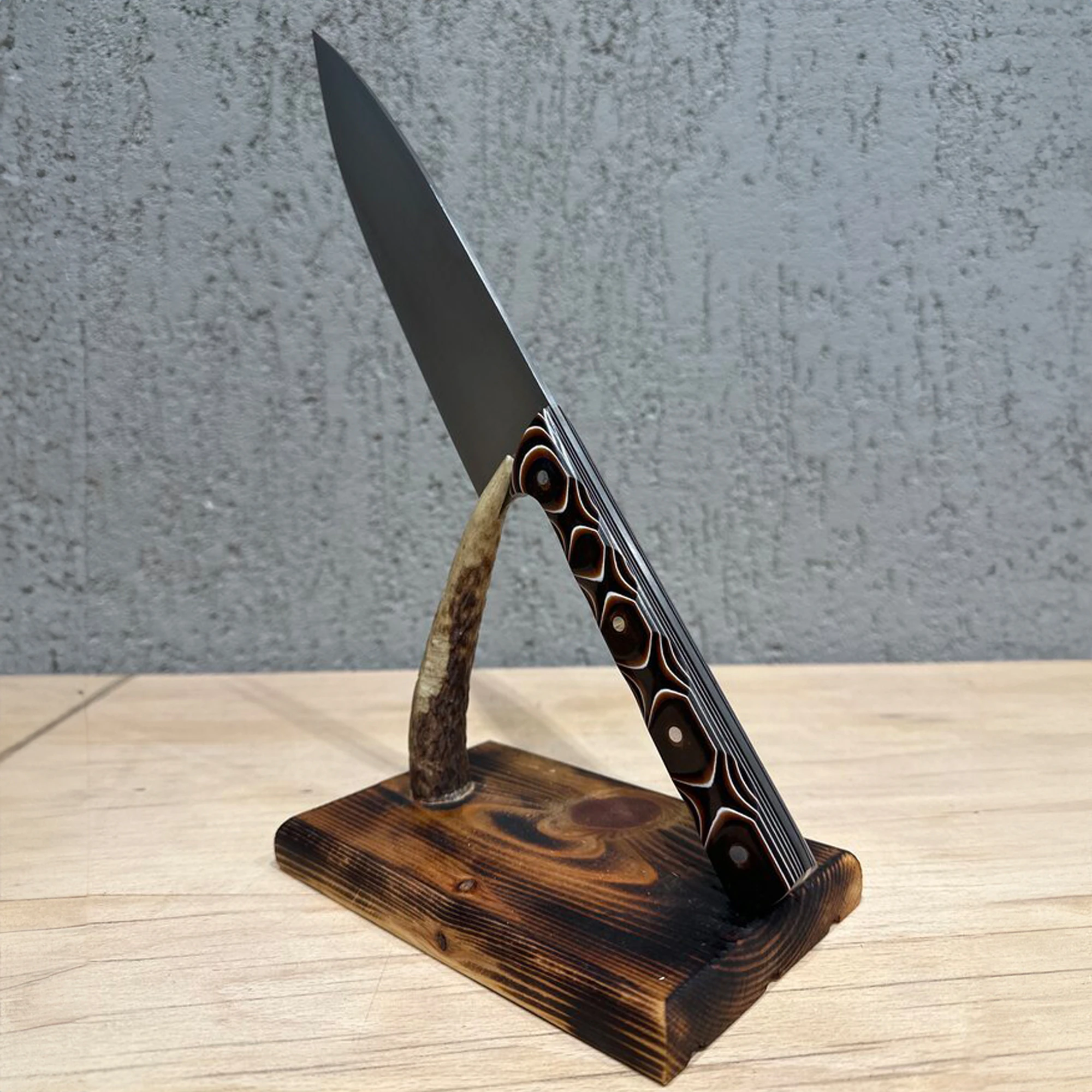 Santoku Şef Bıçağı Sivri Ağız 33 cm