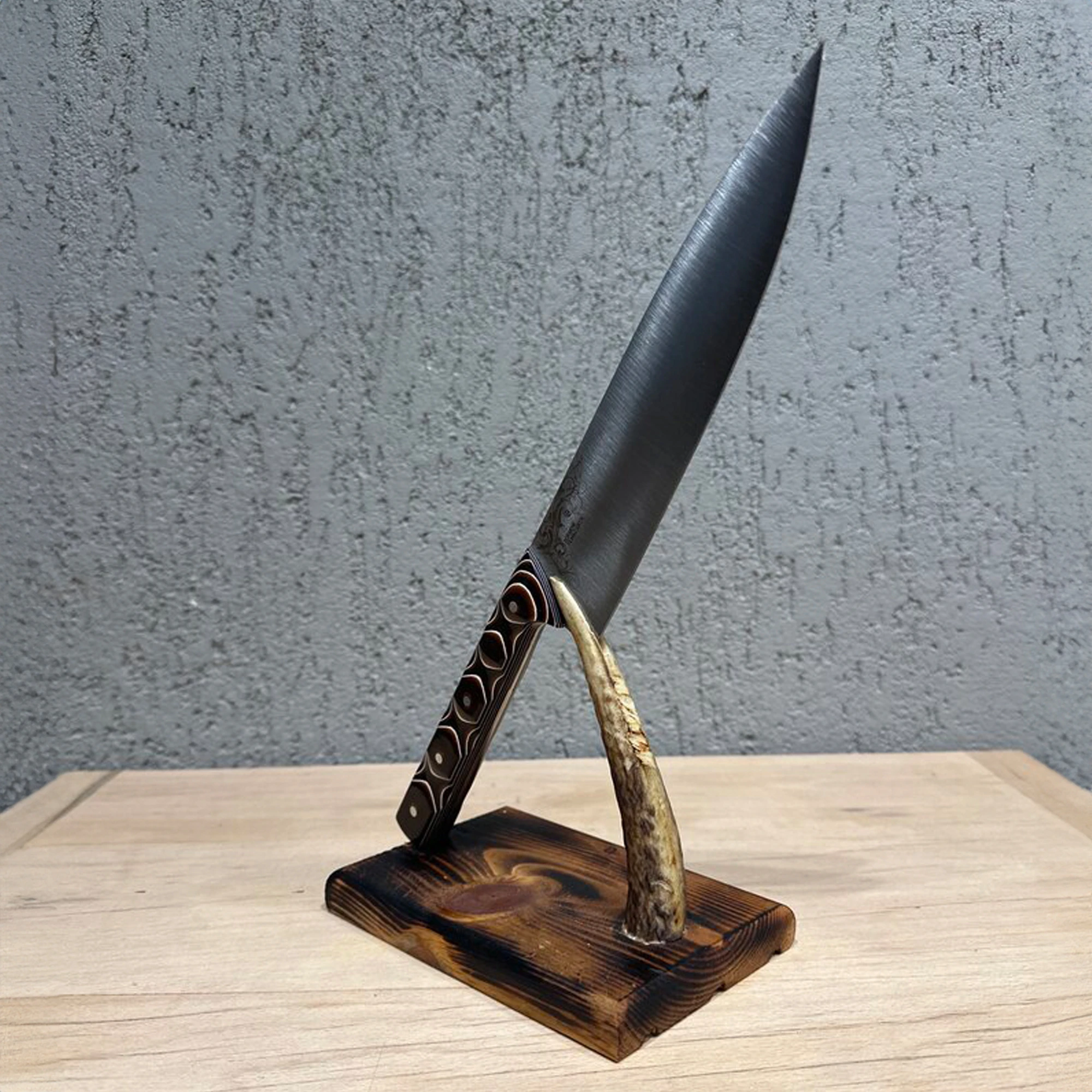 Santoku Şef Bıçağı Sivri Ağız 33 cm