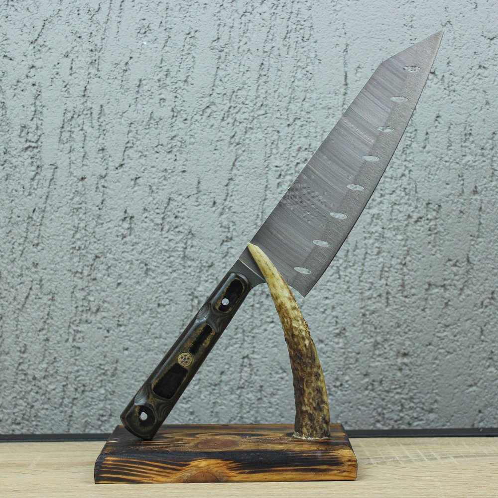 Delikli Kiritsuke Şef Bıçağı 31 cm