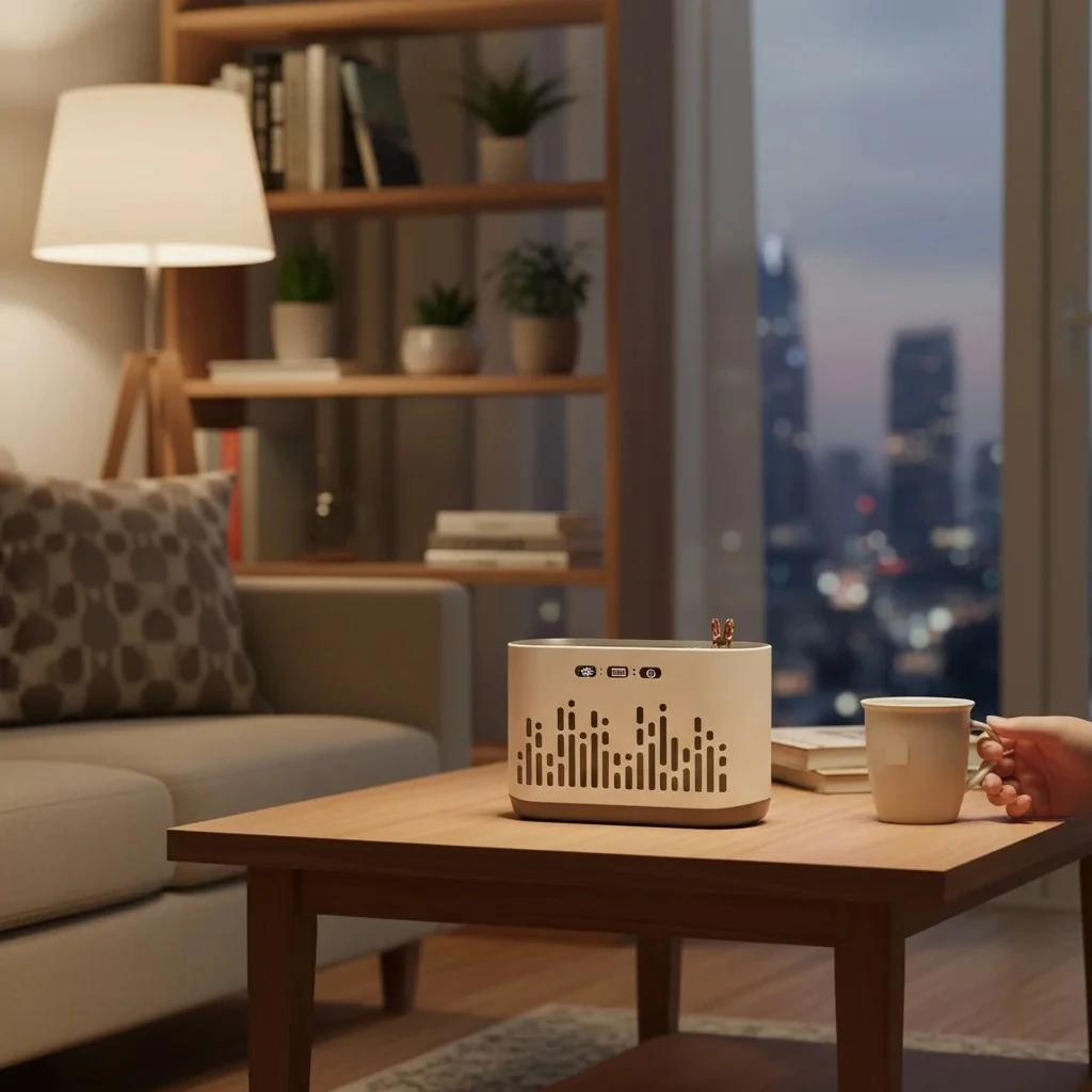 700ml Aromaterapi Difüzörü RGB Renk Değiştiren Soğuk Sis Nemlendirici