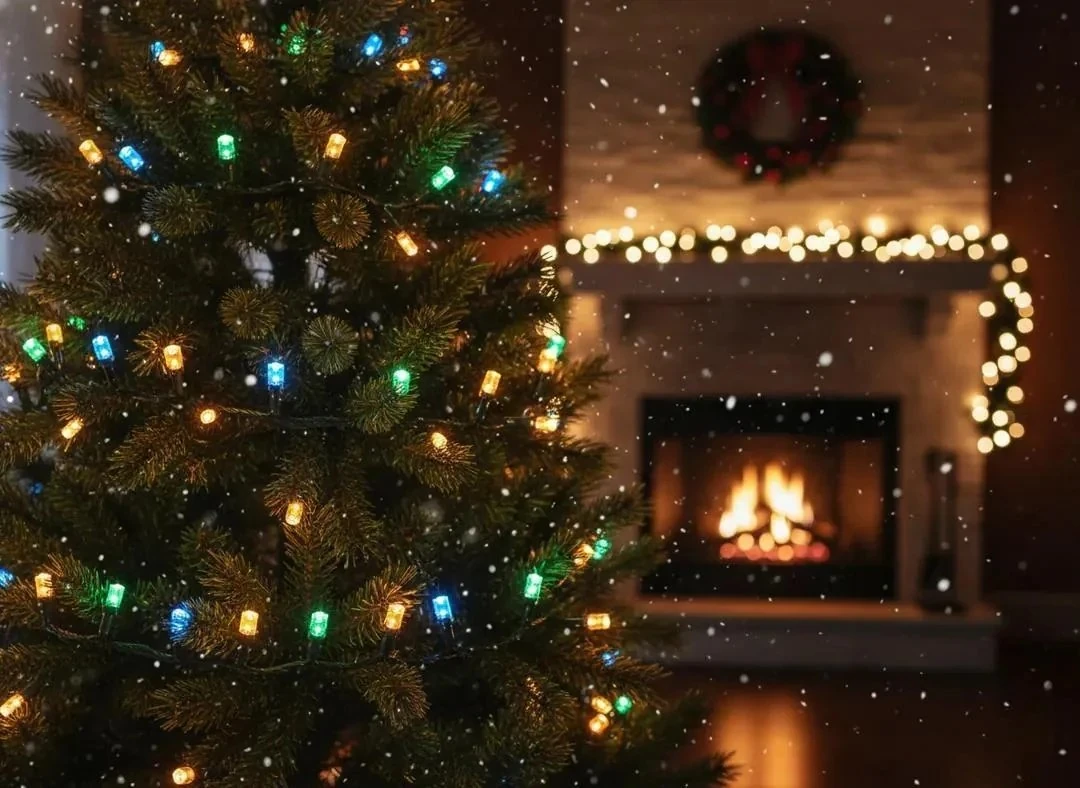 5M Renkli Yılbaşı Ağacı Işığı – Dekoratif LED Süsleme (Pilli)