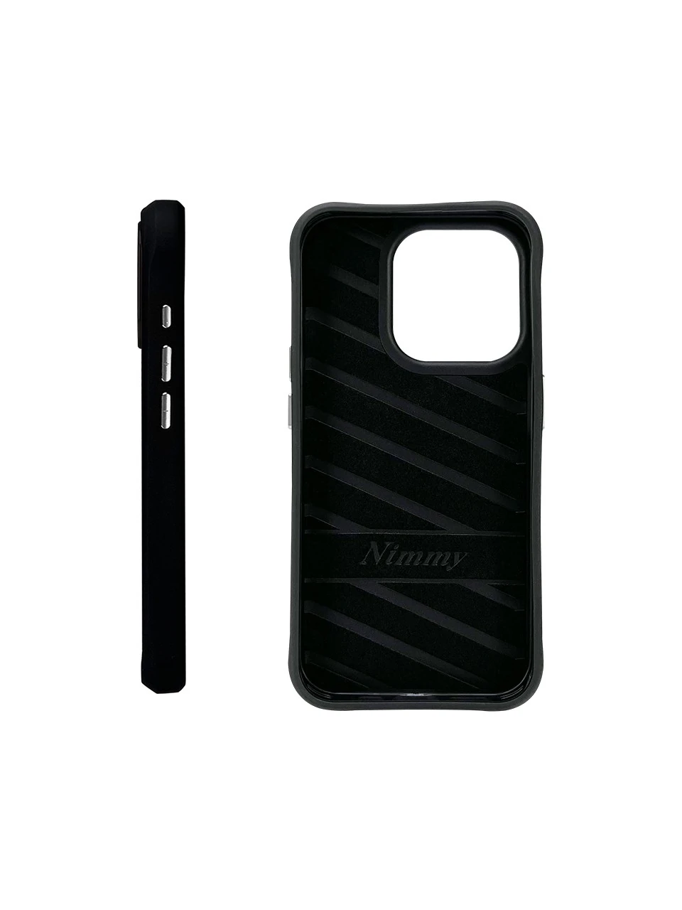 NIMMY İphone 15 Pro Max Uyumlu 3D Gözlük Fermuar Köpek Detaylı Nakış İşlemeli Kabartmalı Cool Cute Kılıf Nimmy