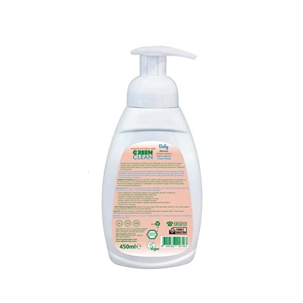 U Green Clean Baby Köpük Sabun 450ml