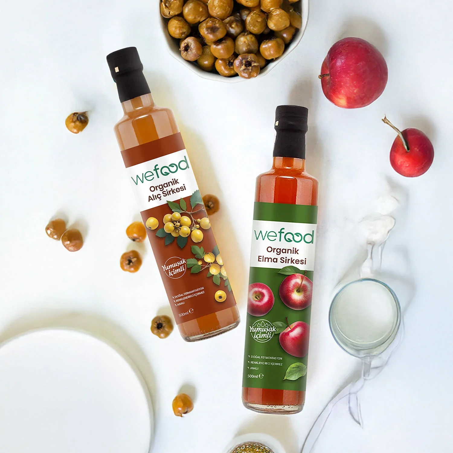 Wefood Organik Alıç Sirkesi 500 ml