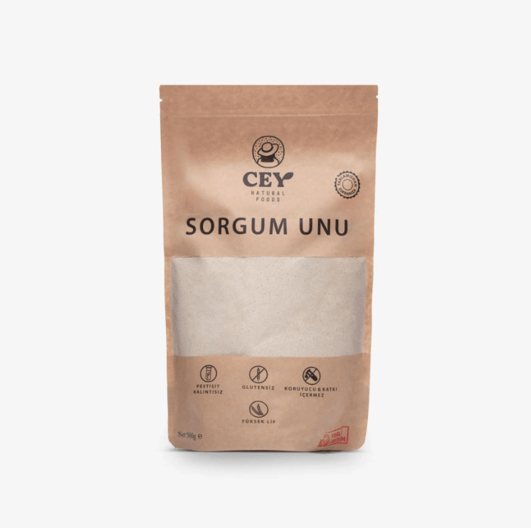 Glutensiz Sorgum Unu 500gr - Biokent Glutensiz