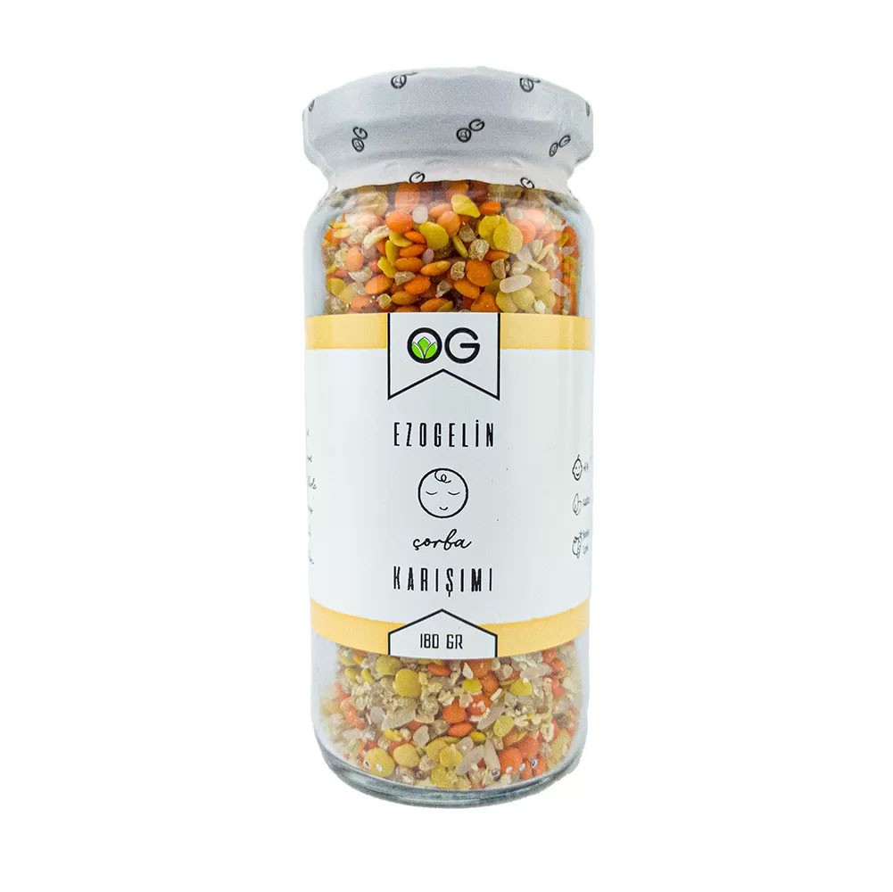 Og Natural Ezogelin Çorba Karışımı 180 Gr +9Ay