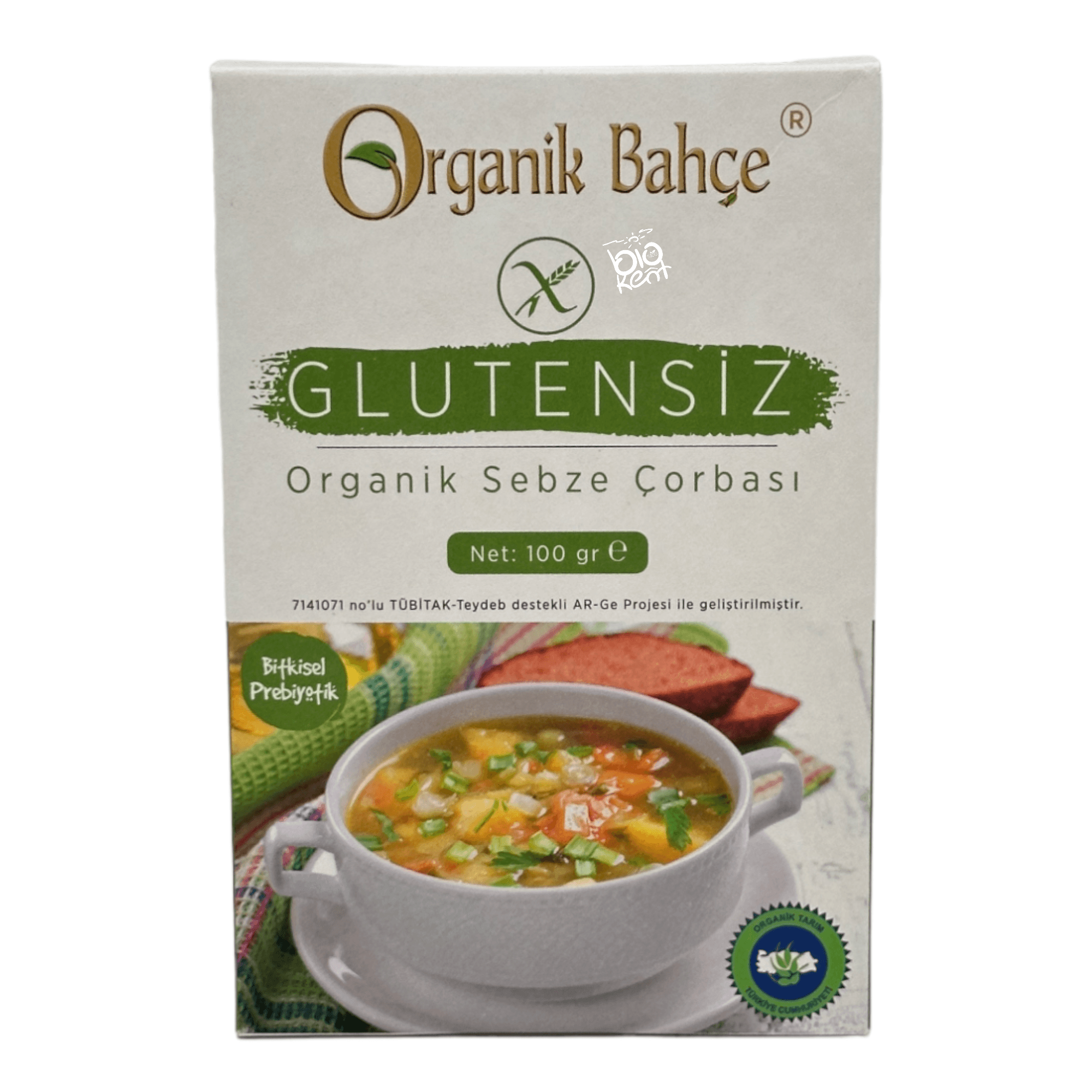 Glutensiz Organik Sebze Çorbası 100gr