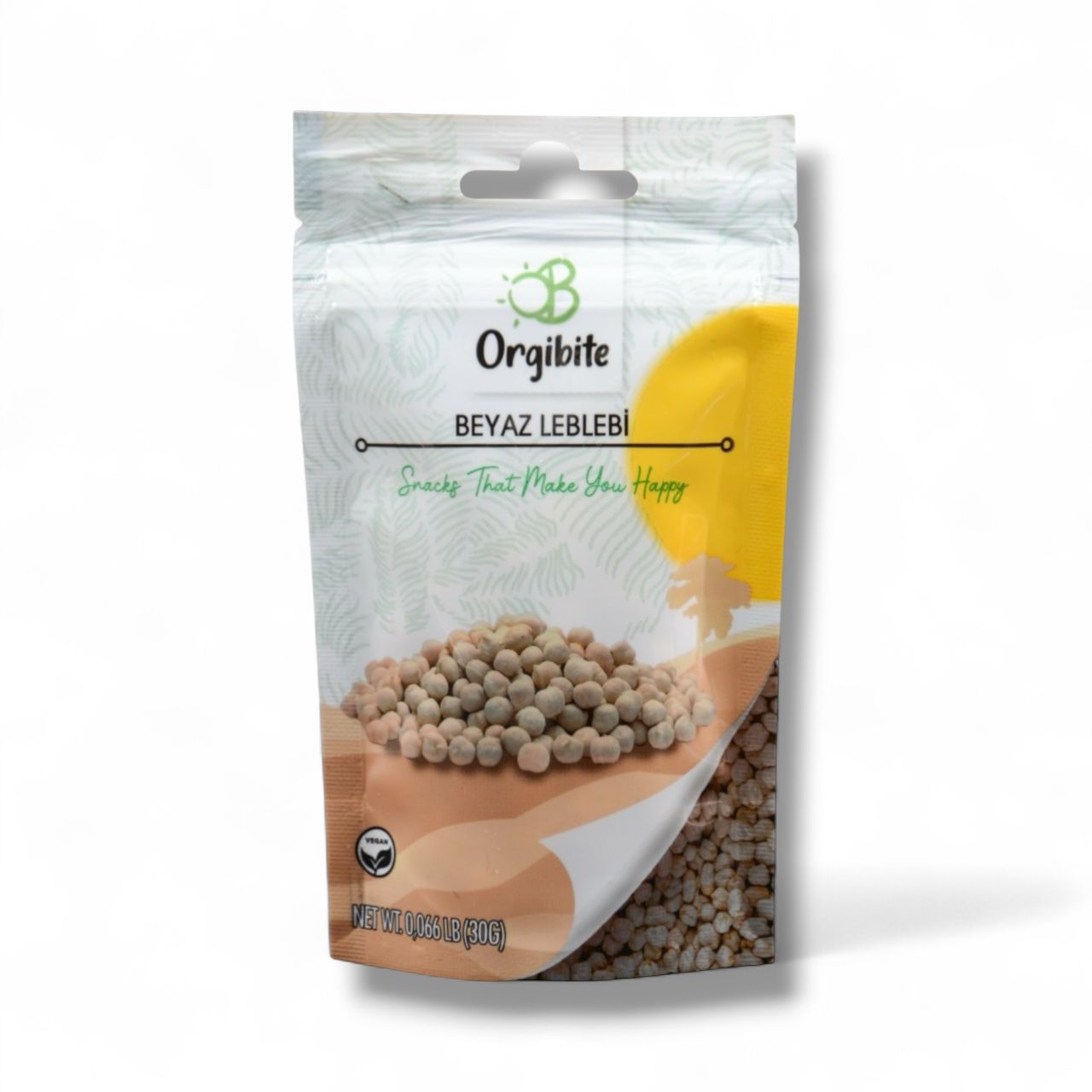Orgibite Beyaz Leblebi 30 gr