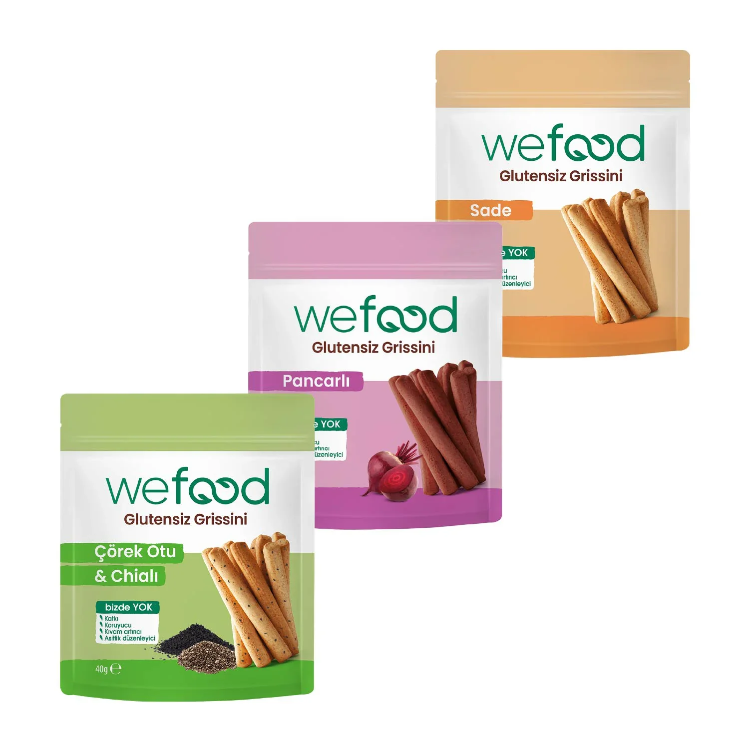 Wefood Glutensiz Grissini Deneme Paketi