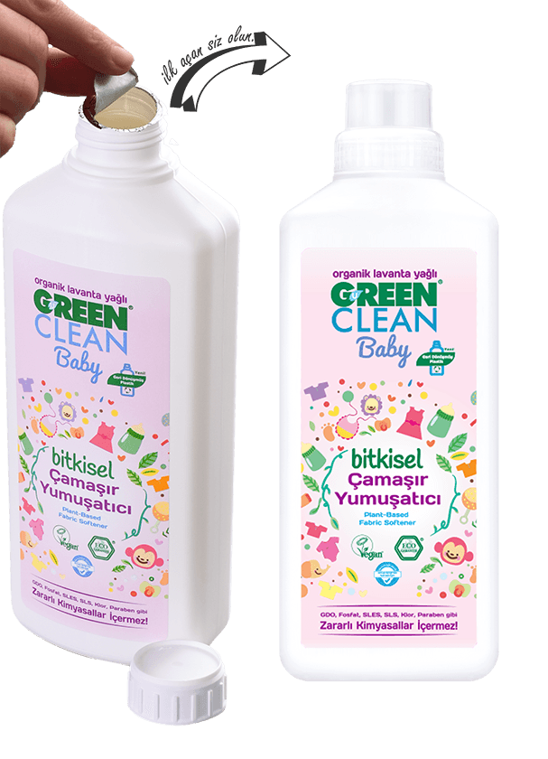 U Green Clean Baby Sıvı Çamaşır Yumuşatıcı 1L