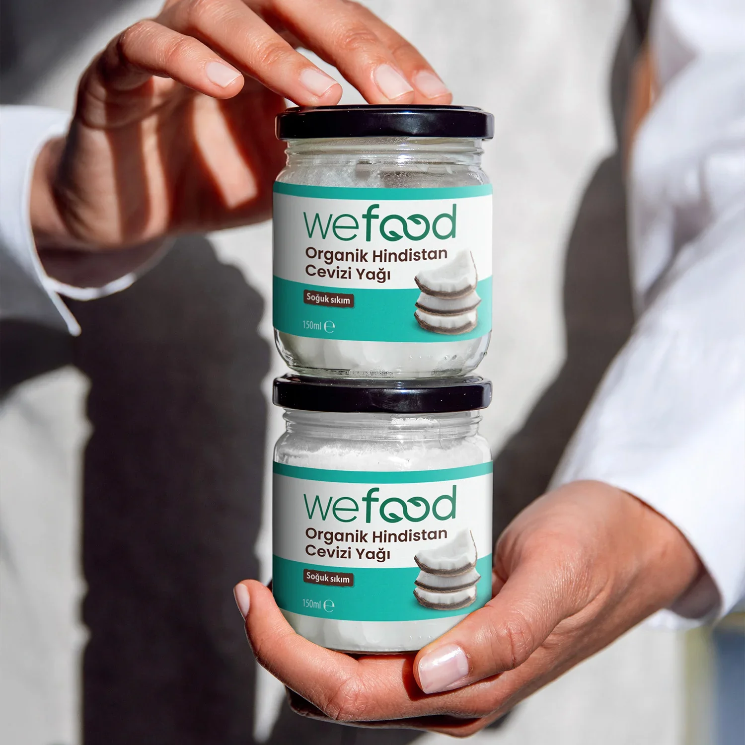 Organik Hindistan Cevizi Yağı 150ml - Biokent Glutensiz