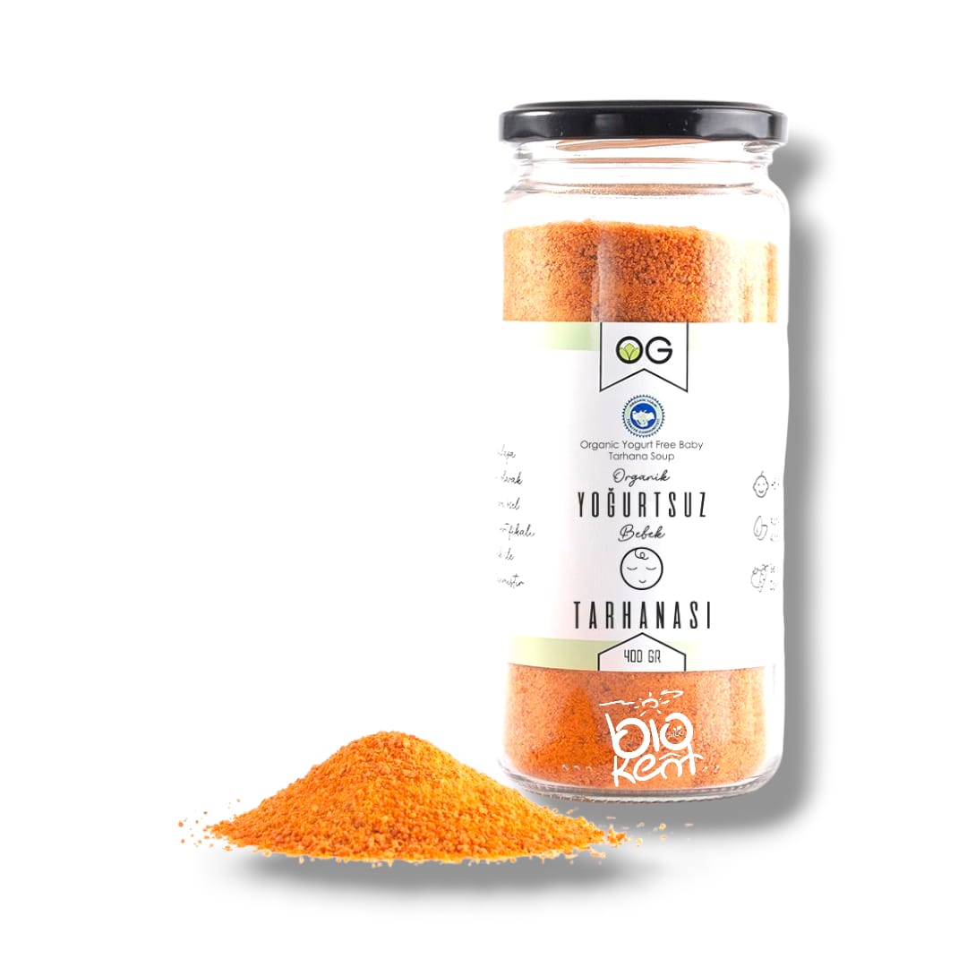 Organik Yoğurtsuz Bebek Tarhanası 400 Gr