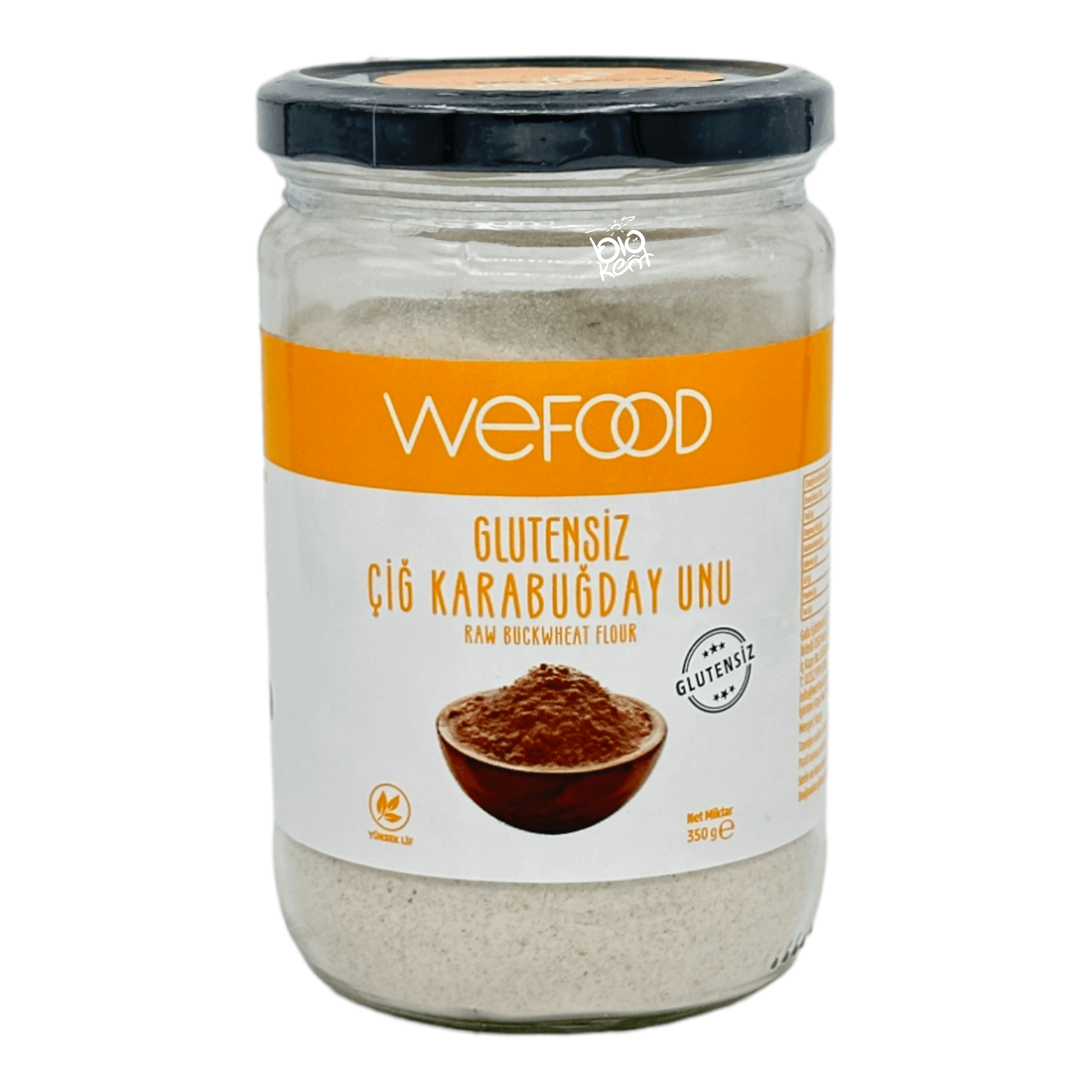 Wefood Glutensiz Un Karabuğday Unu (Yüksek Lif) 350gr - Biokent Glutensiz