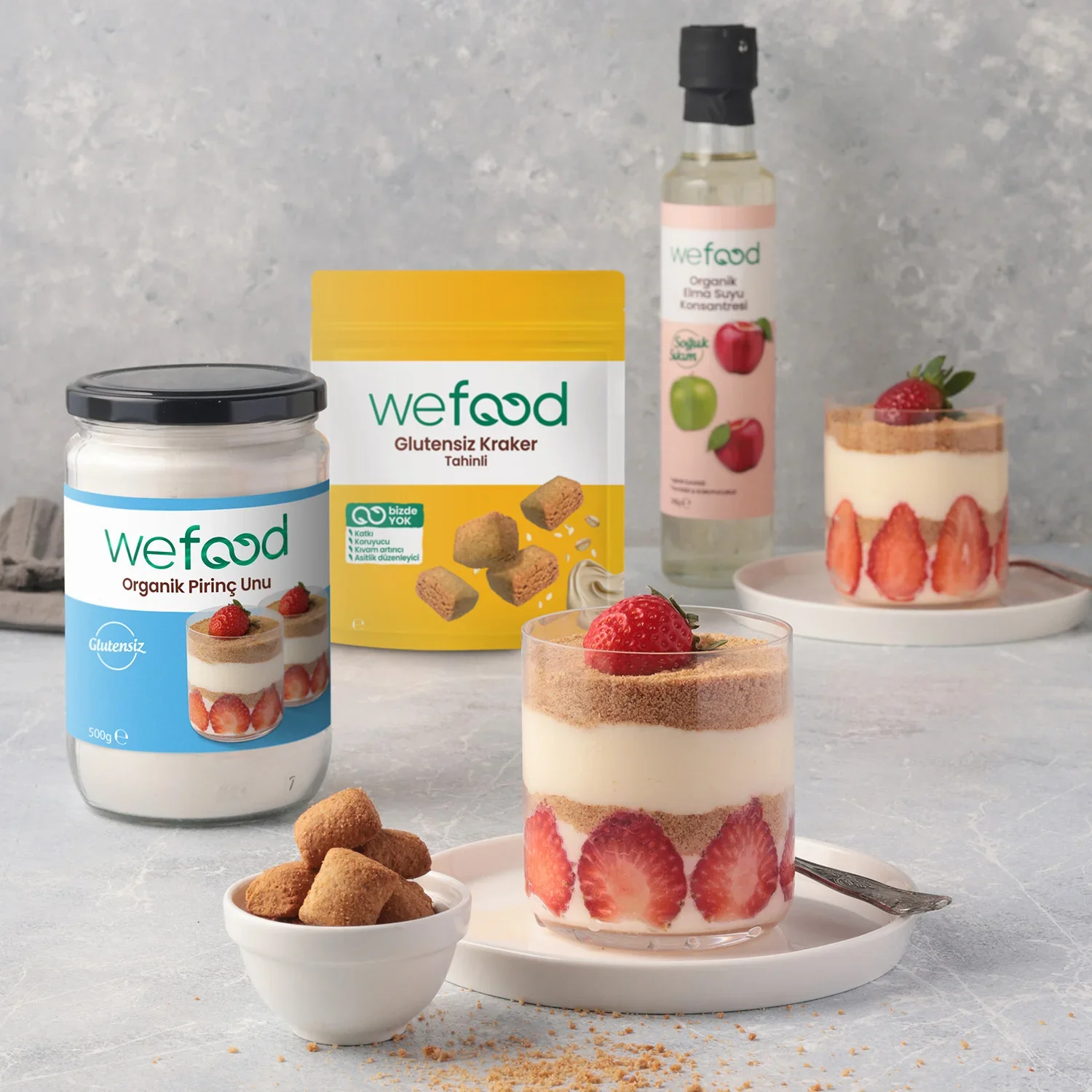 Wefood Organik Elma Suyu Konsantresi 340 gr