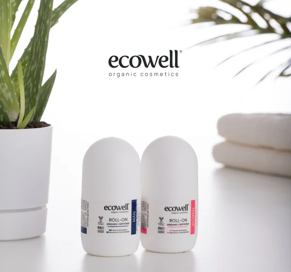 Ecowell Organik Roll On Deodorant (Kadın) 75 ml - Biokent Store