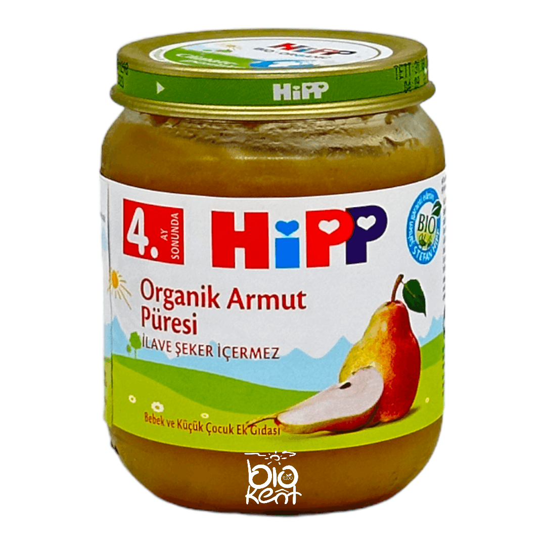 Organik Armut Püresi Kavanoz Maması 125gr