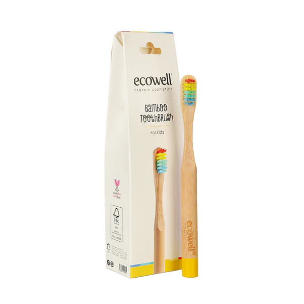 Ecowell Sertifikalı Organik Çocuk Diş Fırçası