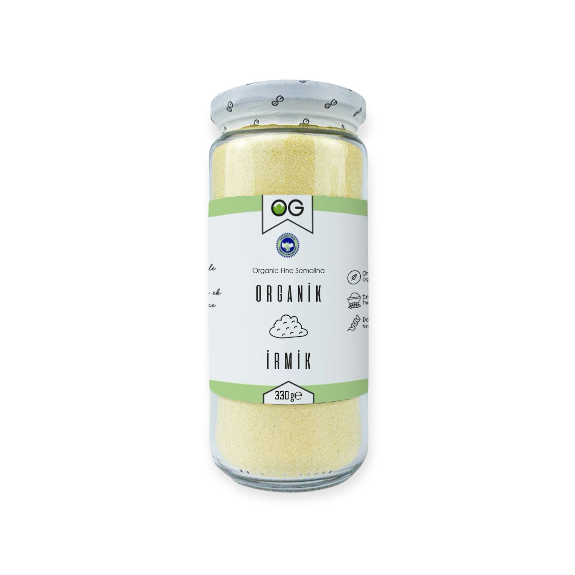 OG Natural Organik İrmik 330 Gr
